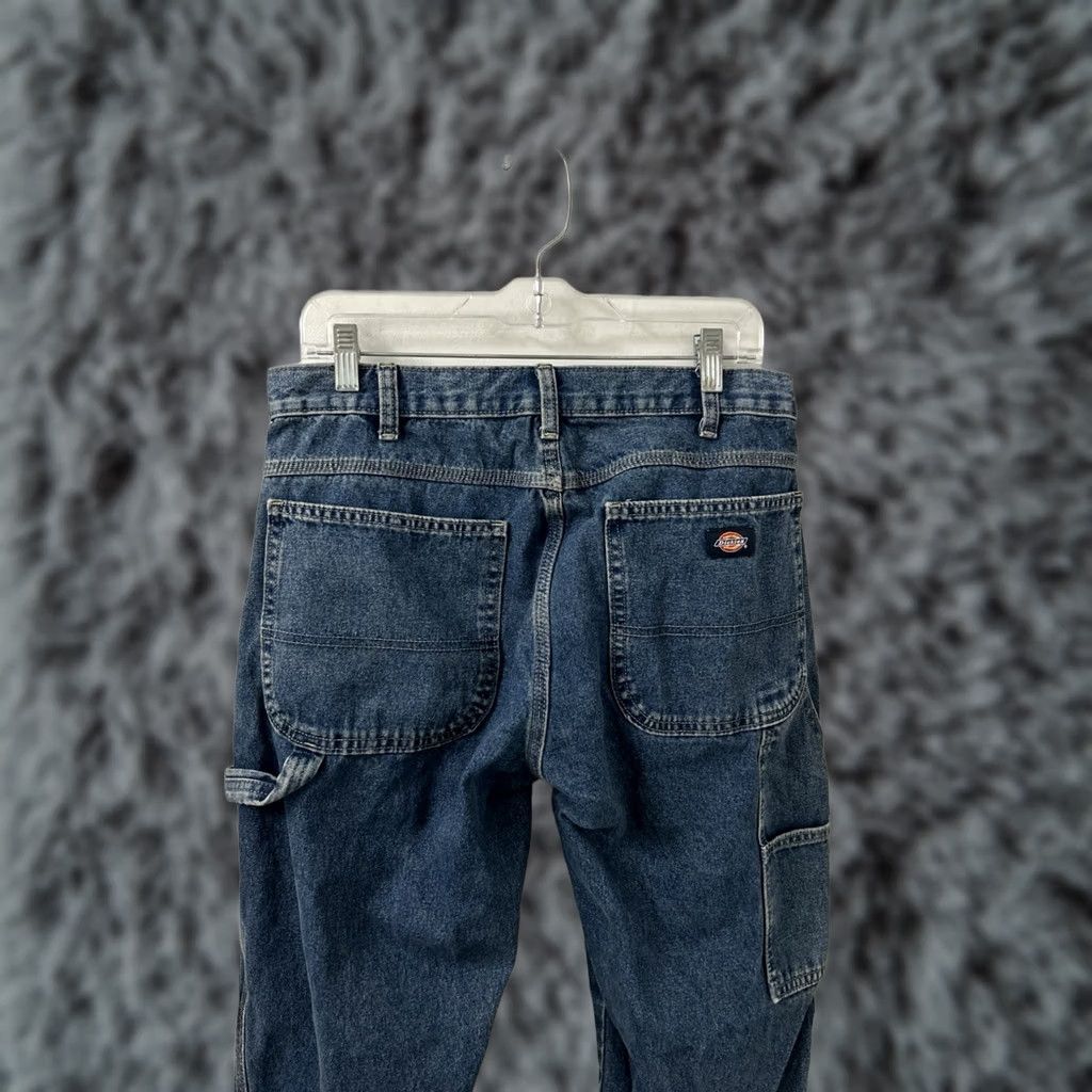 Dickies Dickies Carpenter Jeans Mens 32x31 Blue Denim Utility Work Pants 19294THK Size US 32 / EU 48 - 1 Thumbnail