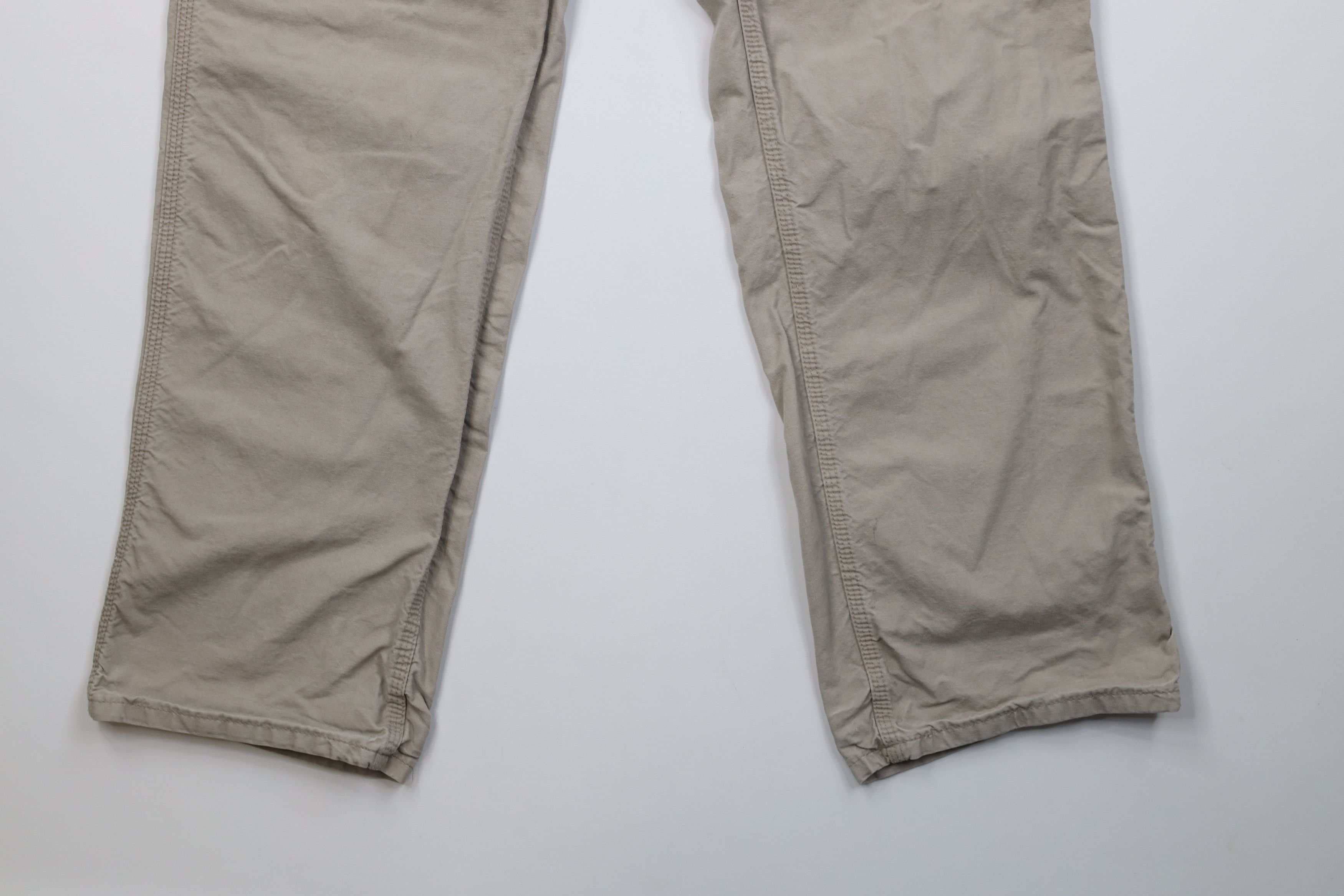 Carhartt Vintage Y2K Carhartt Canvas Relaxed Wide Leg Dungaree Pants Size US 34 / EU 50 - 5 Thumbnail