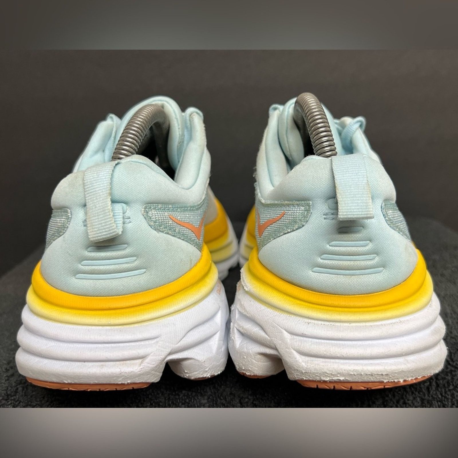 Hoka Hoka One One Women’s Bondi 8 Blue Shoes Size 9 B US Size US 9 / IT 39 - 6 Thumbnail