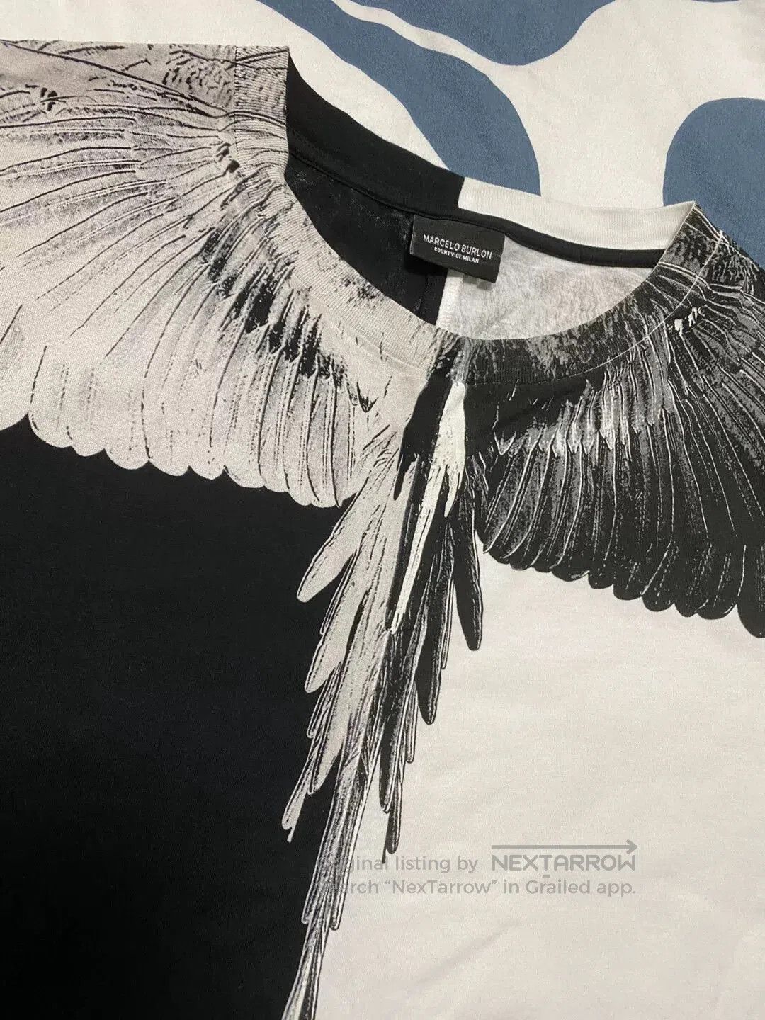 Marcelo Burlon Marcelo Burlon MB Wings Short Sleeve. Size US XXS / EU 40 - 2 Thumbnail