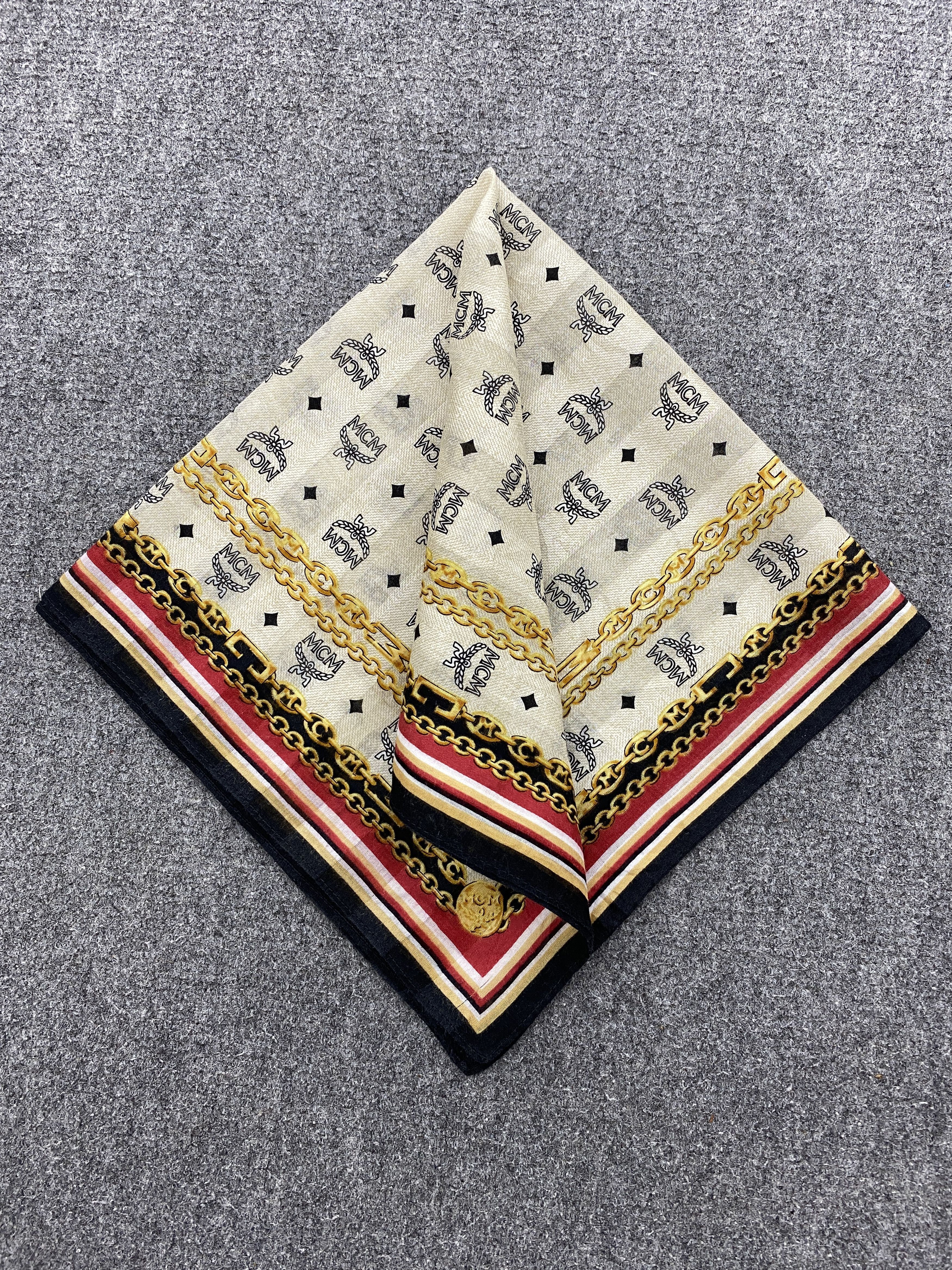 MCM Vintage MCM Handkerchief / Neckerchief / Bandana HKC0870 Size ONE SIZE - 3 Thumbnail