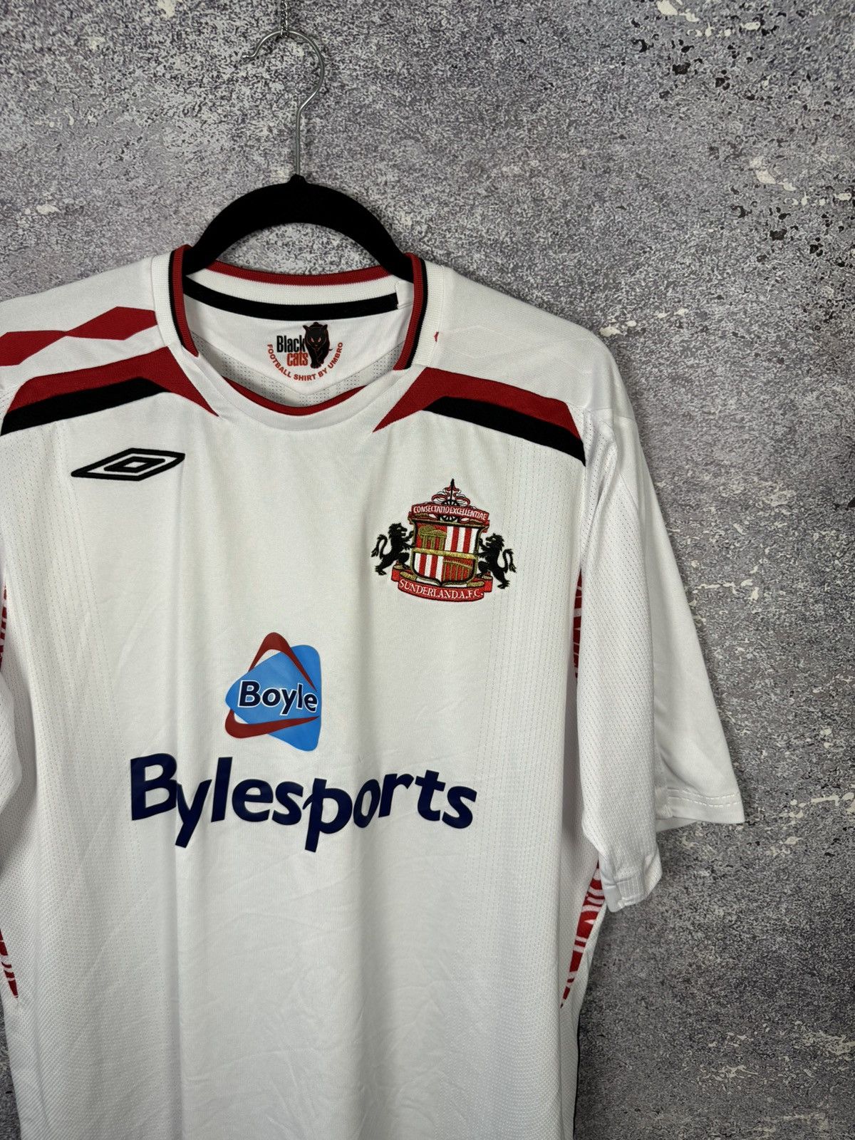 Other Sunderland Away 2007/08 Umbro Soccer Jersey Blokcore Size US XL / EU 56 / 4 - 2 Thumbnail