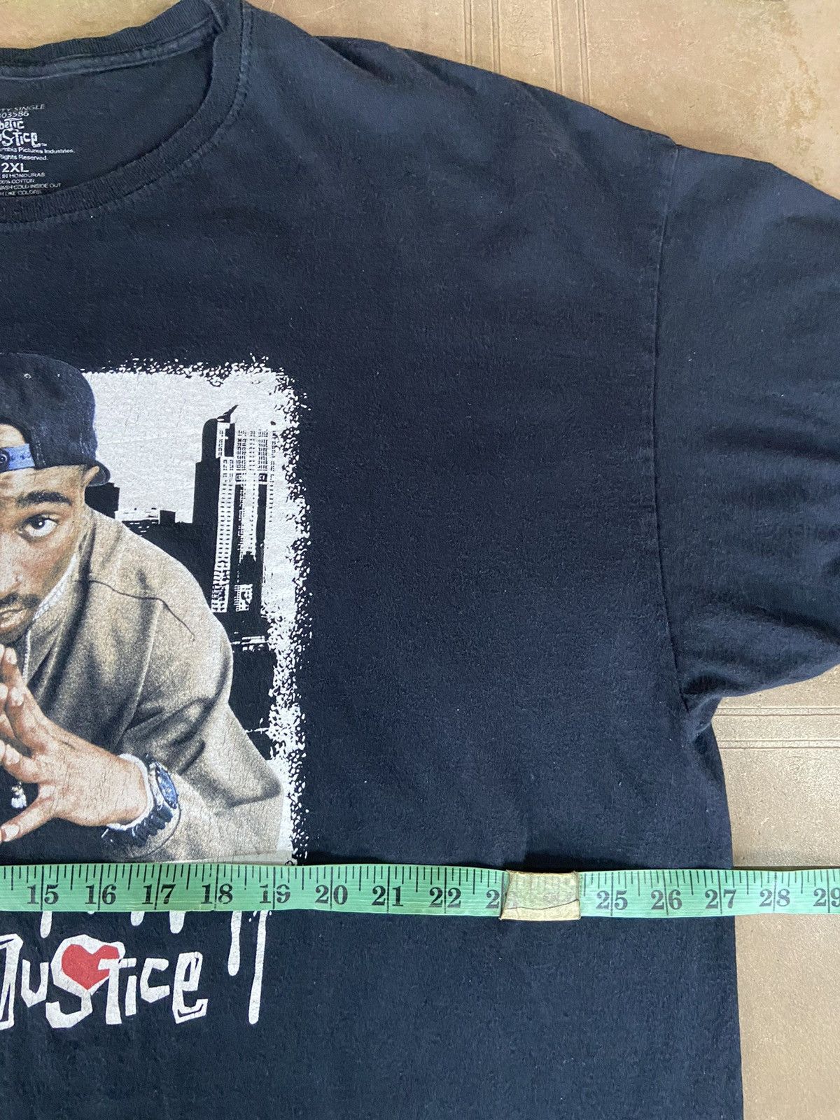 Rap Tees Vintage Tupac Shakur t shirt rap tees Size US XXL / EU 58 / 5 - 6 Thumbnail