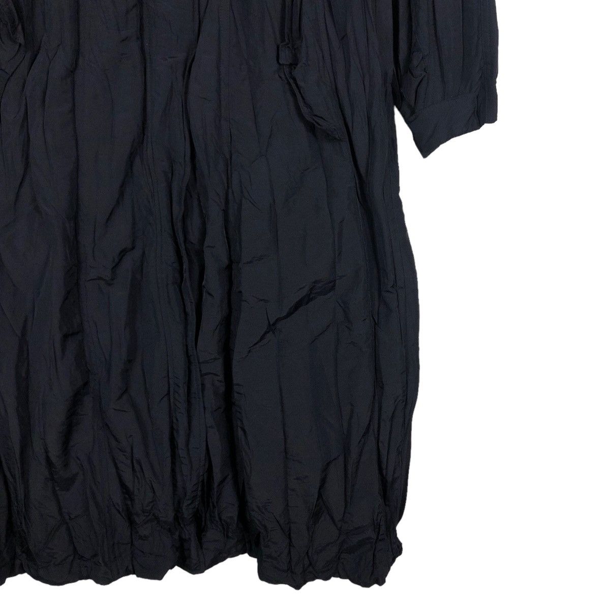 Japanese Brand Rich Black Long Fly Jacket Bondage Biker Issey Miyake Japan Size US M / EU 48-50 / 2 - 5 Thumbnail