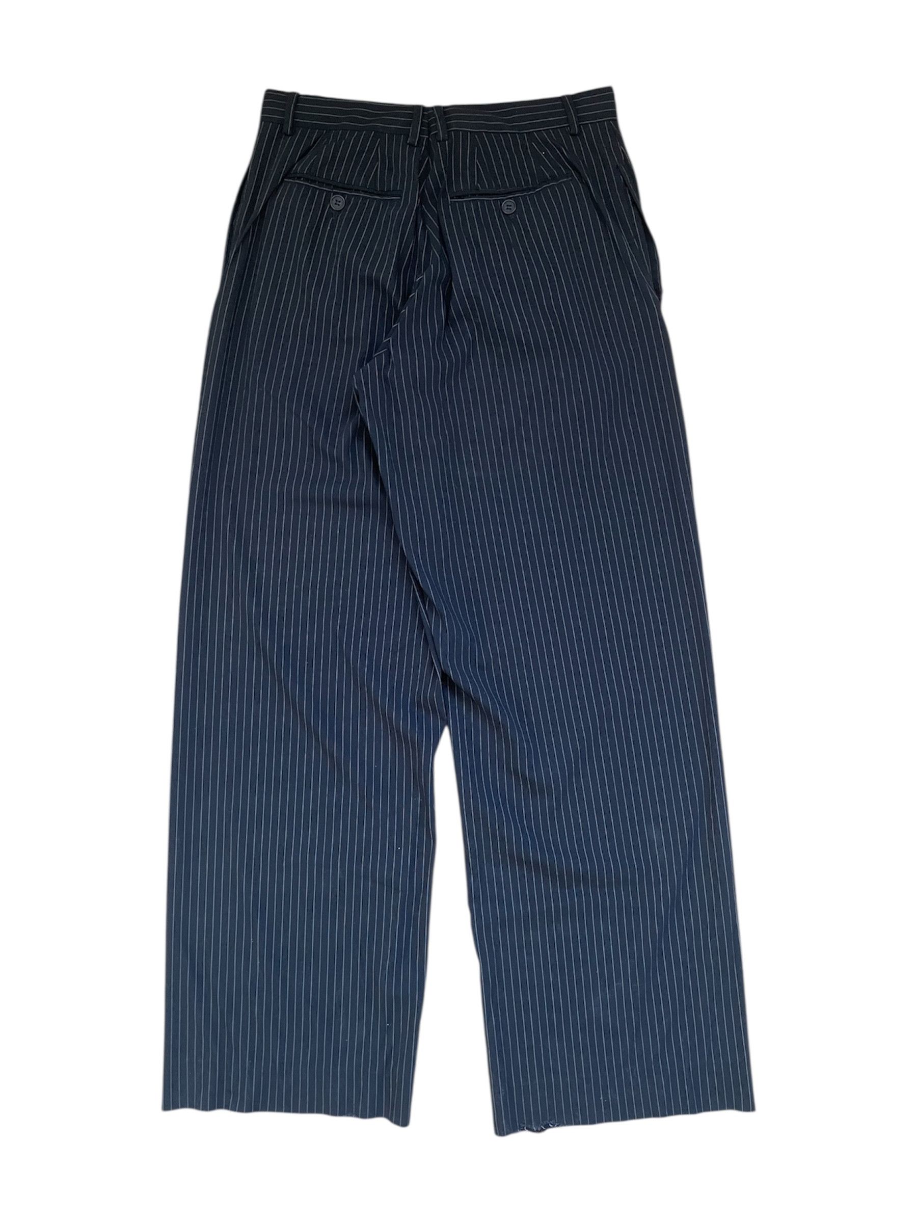 Emporio Armani Emporio Armani Baggy Pinstripe Pants Size US 32 / EU 48 - 5 Thumbnail