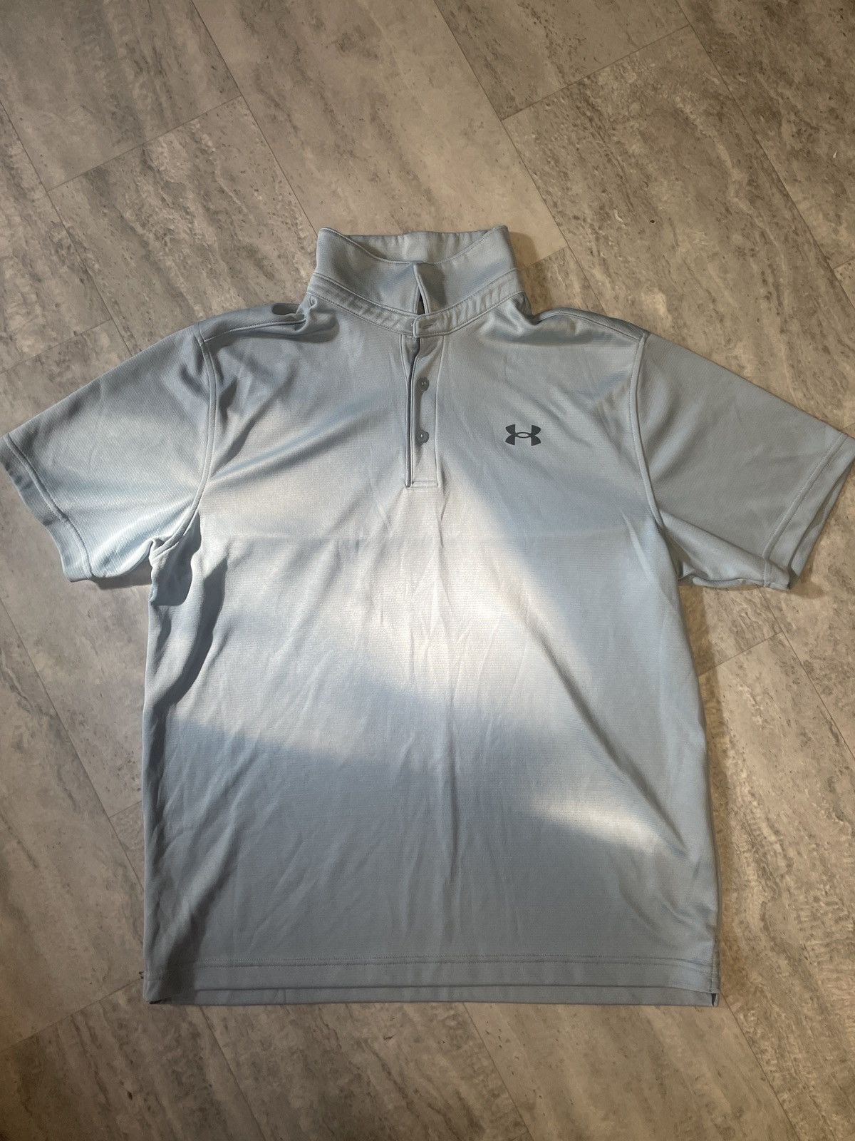 Under Armour Men’s XL Blue Under Armour Golf Polo Shirt Size US XL / EU 56 / 4 - 1 Thumbnail