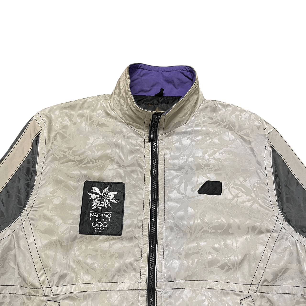 USA Olympics Vintage 1998 Olympic Nagano Zipper Jacket Mizuno Size US L / EU 52-54 / 3 - 2 Thumbnail