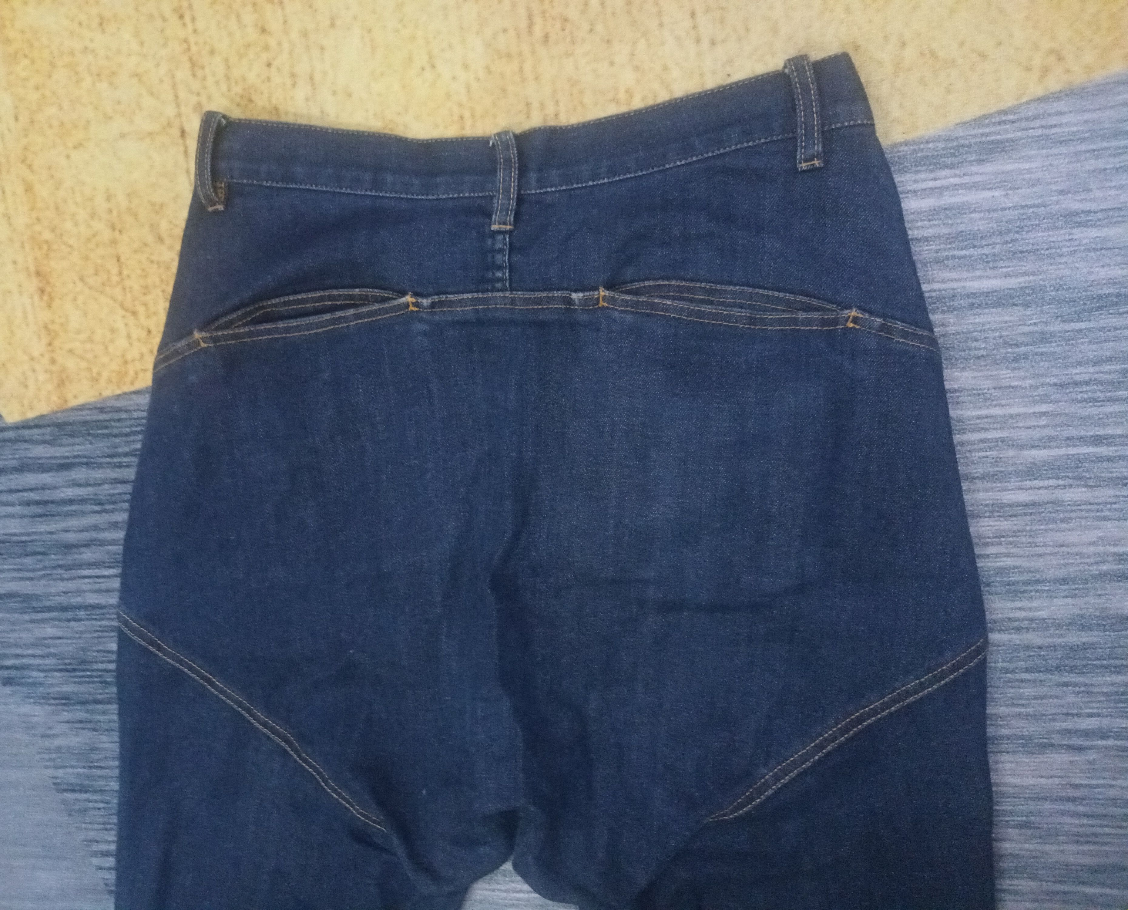 Issey Miyake 🔥 TSUMORI CHISATO RARE DESIGN DENIM PANTS 🔥 Size US 32 / EU 48 - 7 Thumbnail