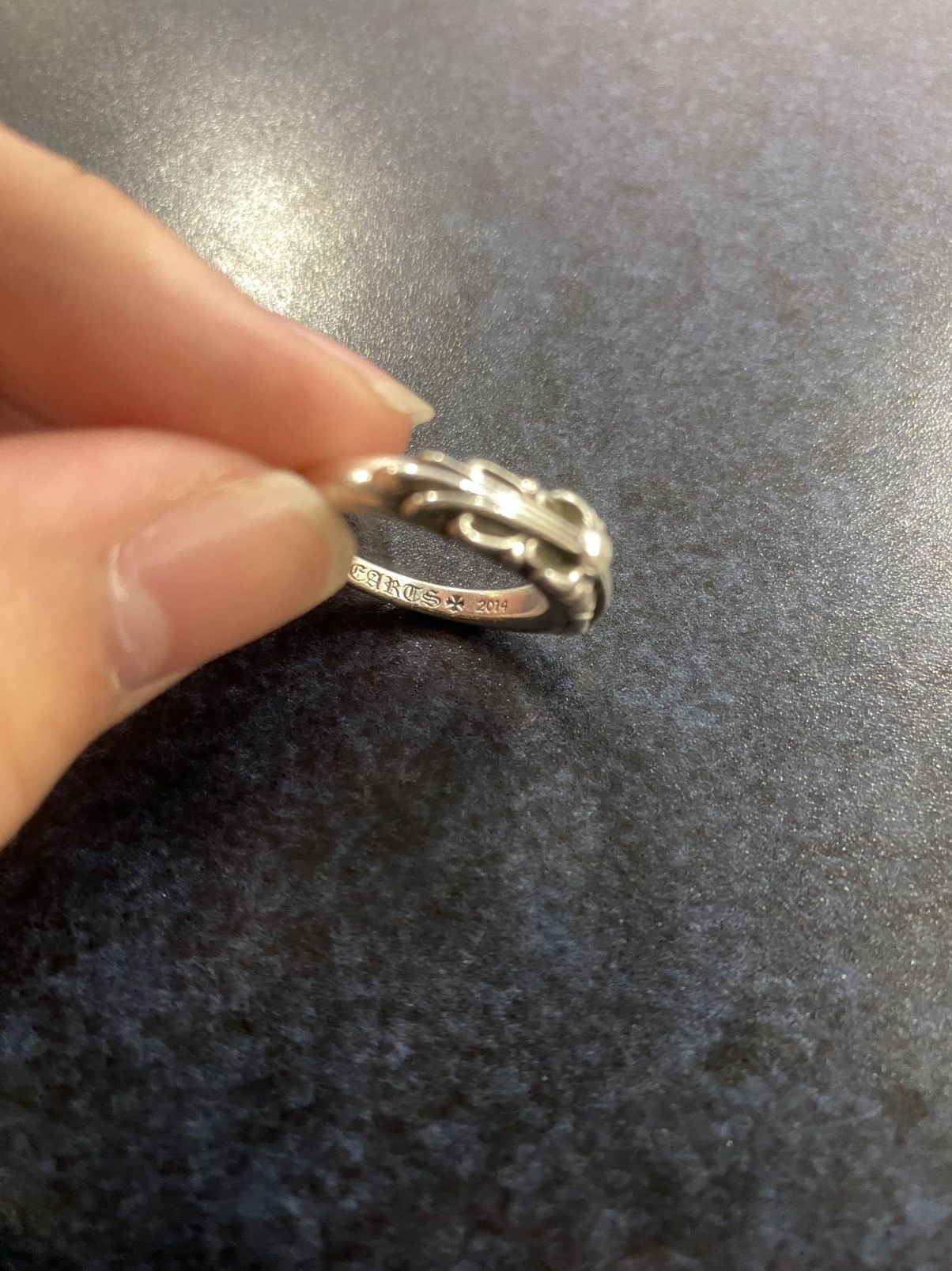 Chrome Hearts Chrome Hearts Baby Classic Floral Cross Ring Size ONE SIZE - 13 Thumbnail