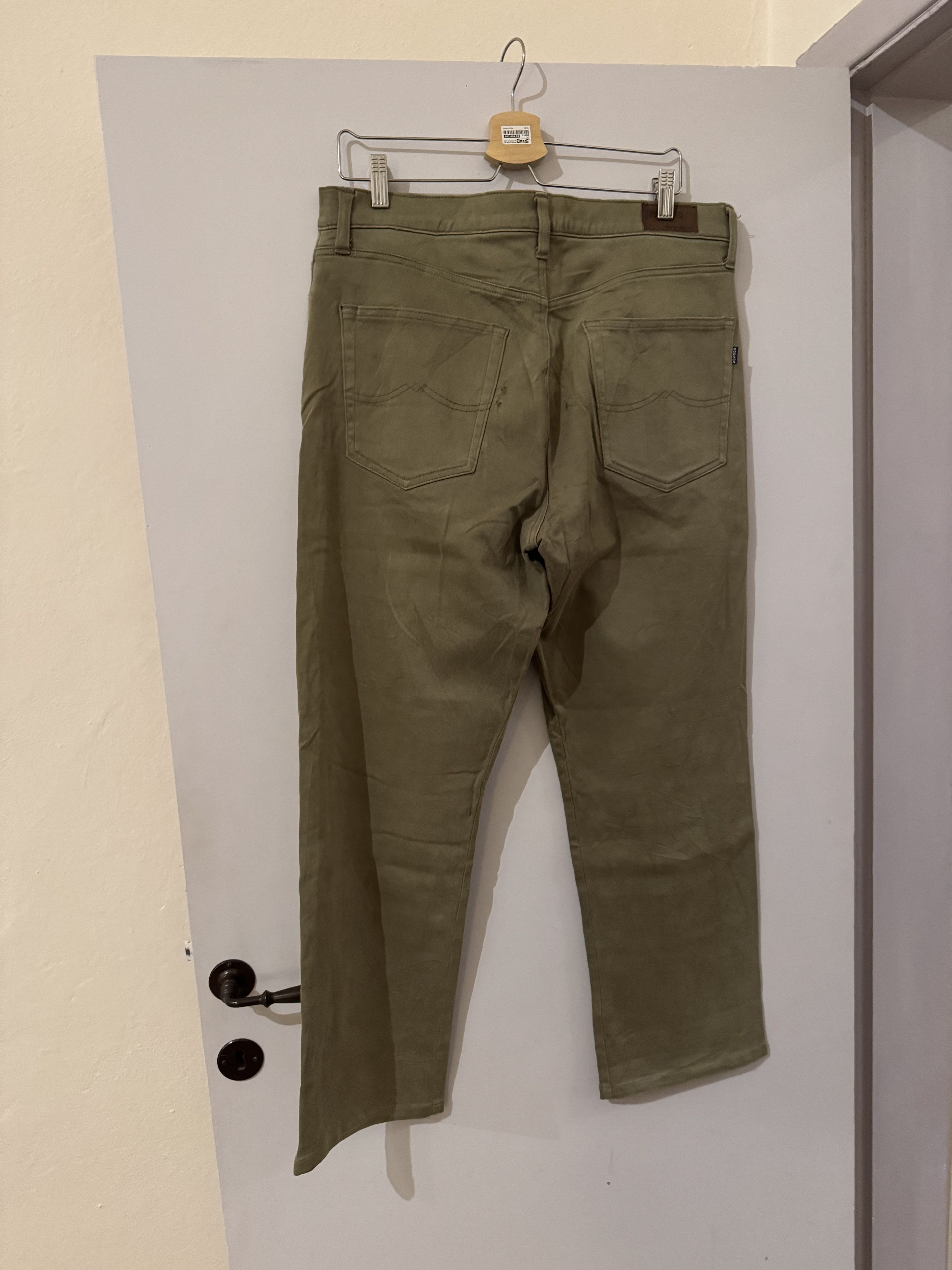 Japanese Brand BOBSON Wool Blend Denim Gray Stretch Size US 36 / EU 52 - 2 Thumbnail