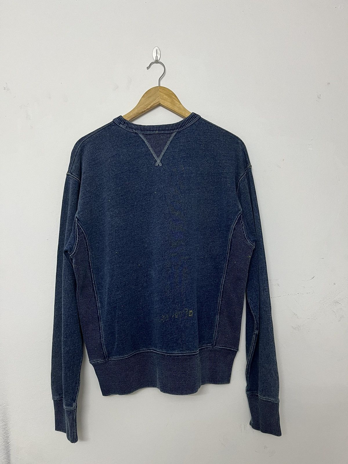 RRL Ralph Lauren × Vintage Vintage RRL Double RL Reverse Weave Crewneck Sweatshirt Size US M / EU 48-50 / 2 - 9 Thumbnail