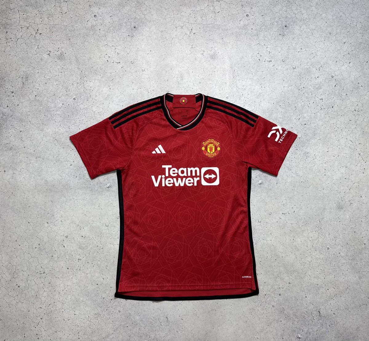Adidas Adidas FC Manchester United Soccer Jersey Red Football Size US L / EU 52-54 / 3 - 1 Thumbnail
