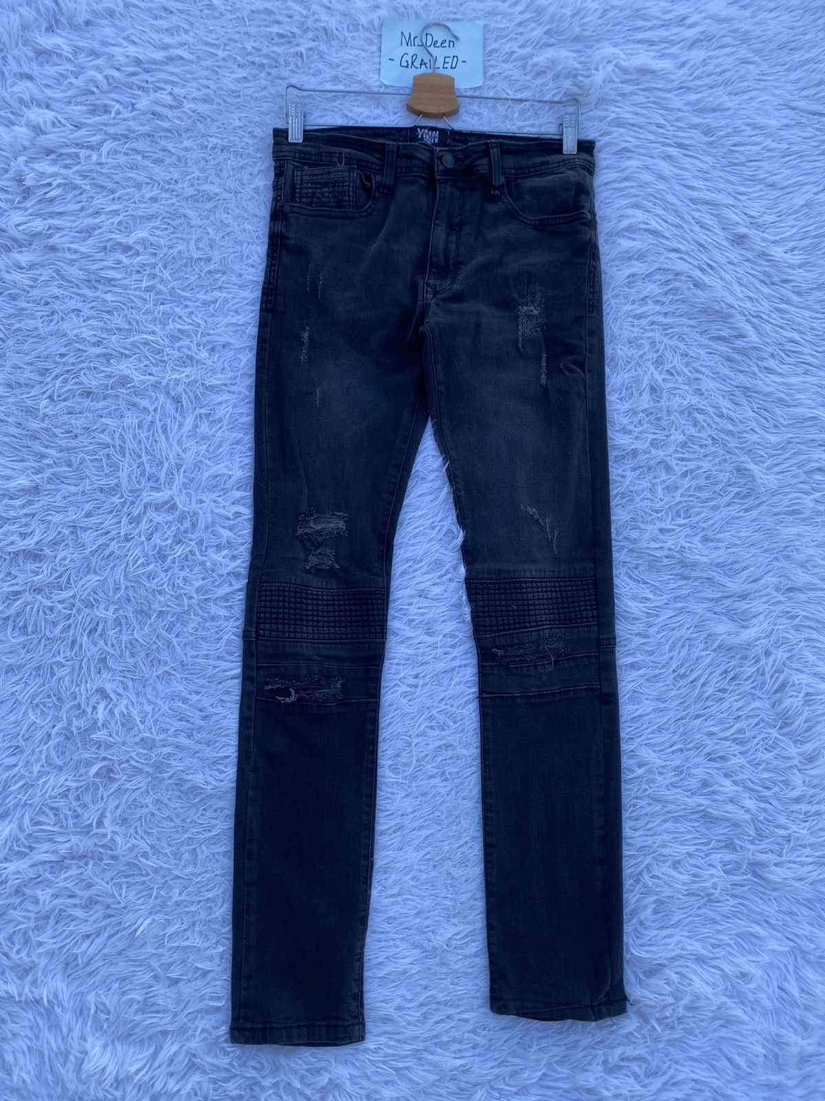 Japanese Brand Rare Vintage Youngmen YMN Max Skinny Jeans/ Denim Size US 32 / EU 48 - 2 Thumbnail