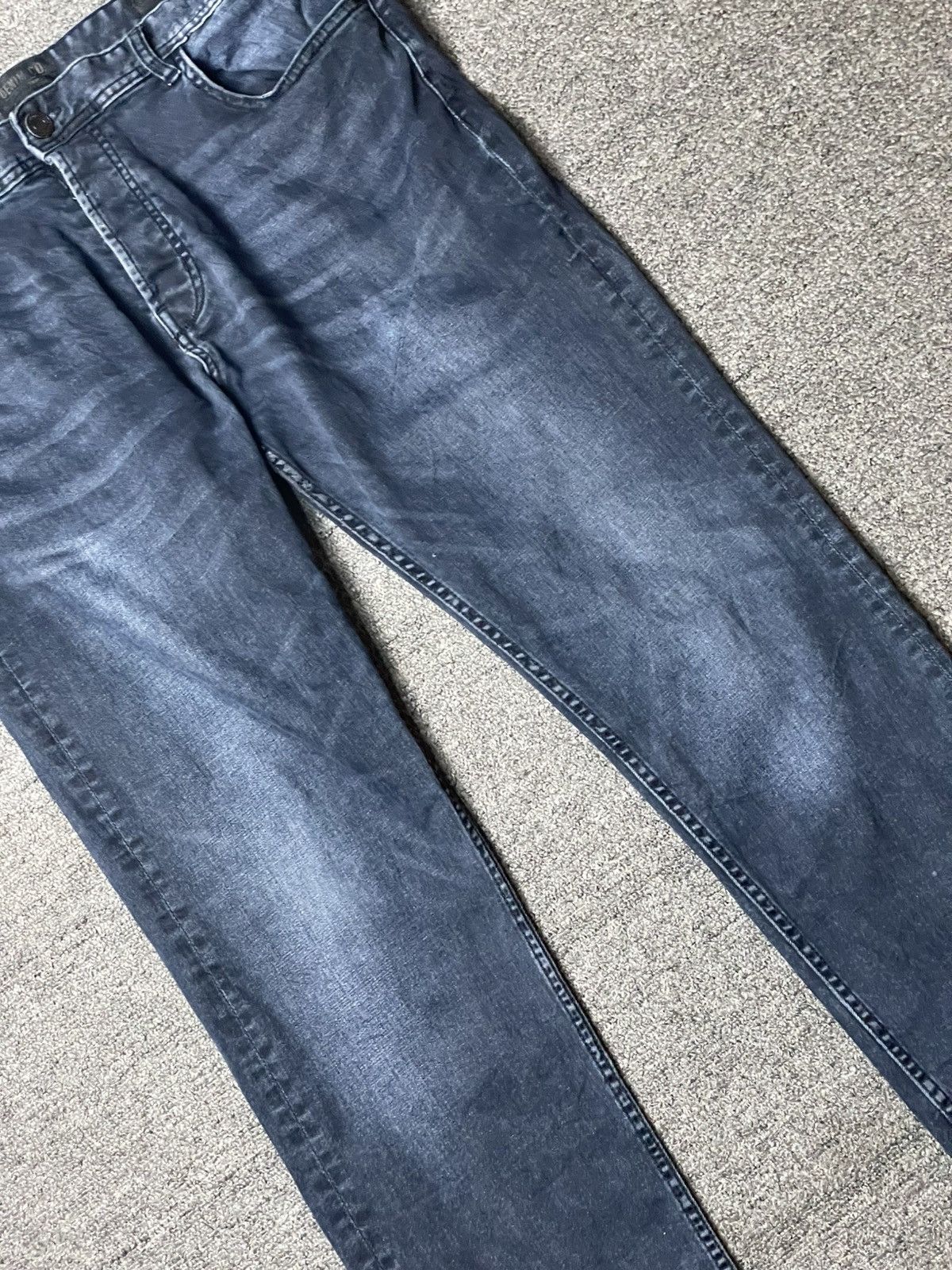 Denim & Co. × Japanese Brand × Vintage The Original Denim. Co Straight Cut Jeans (92) Size US 37 - 3 Thumbnail