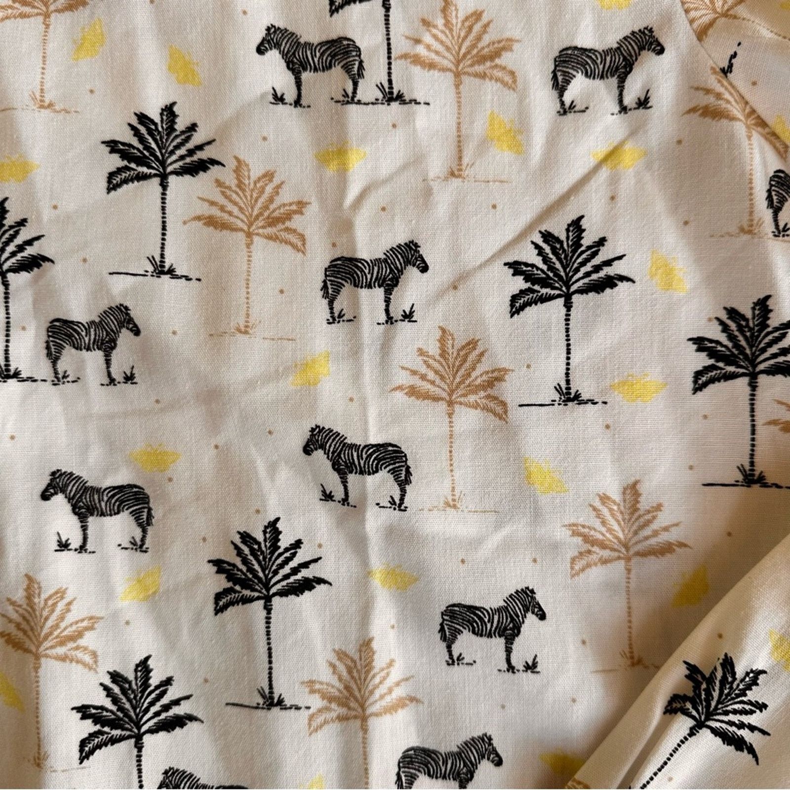 Loft Loft Zebra Print Button Down – White/Black – Size S – EUC Size S / US 4 / IT 40 - 8 Thumbnail