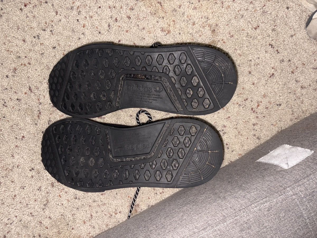 Adidas adidas NMD Hu Pharrell triple black Size US 9 / EU 42 - 3 Thumbnail
