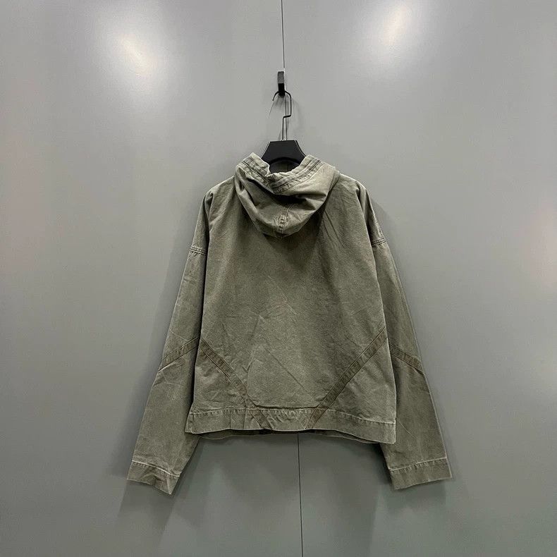 Greg Lauren greg lauren size 3 Green pullover hoodie 2506-Nextarrow Size US L / EU 52-54 / 3 - 2 Thumbnail