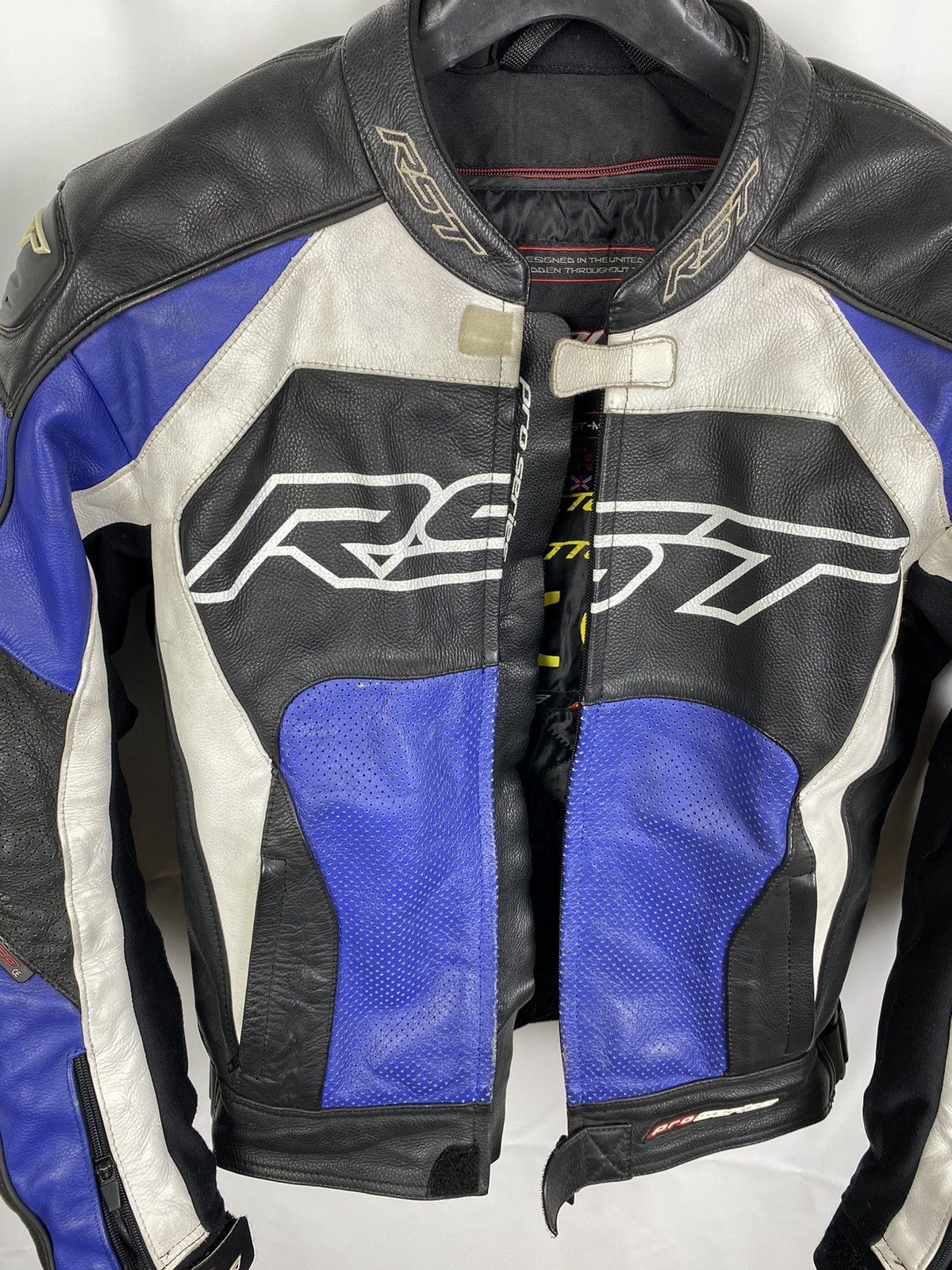 Other RST Pro Series Genuine Leather Jacket Motorcycle Biker 52 Size US L / EU 52-54 / 3 - 12 Thumbnail