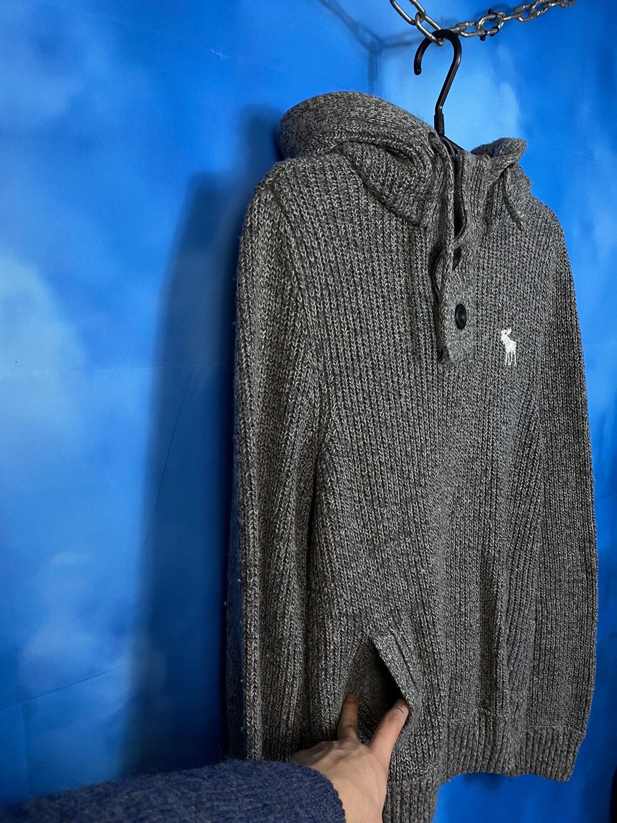 Abercrombie & Fitch × Japanese Brand × Vintage 💥 Abercrombie & Fitch New York sweater hoodie vintage Size US M / EU 48-50 / 2 - 2 Thumbnail