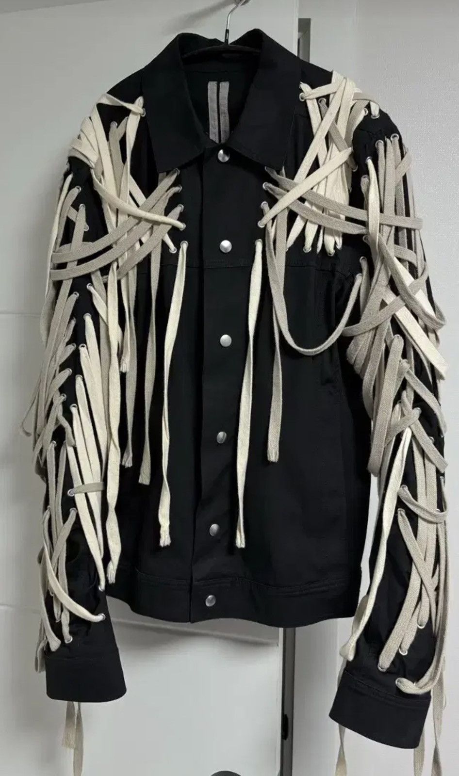 Rick Owens Rick Owens SS20 Mega Lace Jacket Size US XS / EU 42 / 0 - 1 Thumbnail