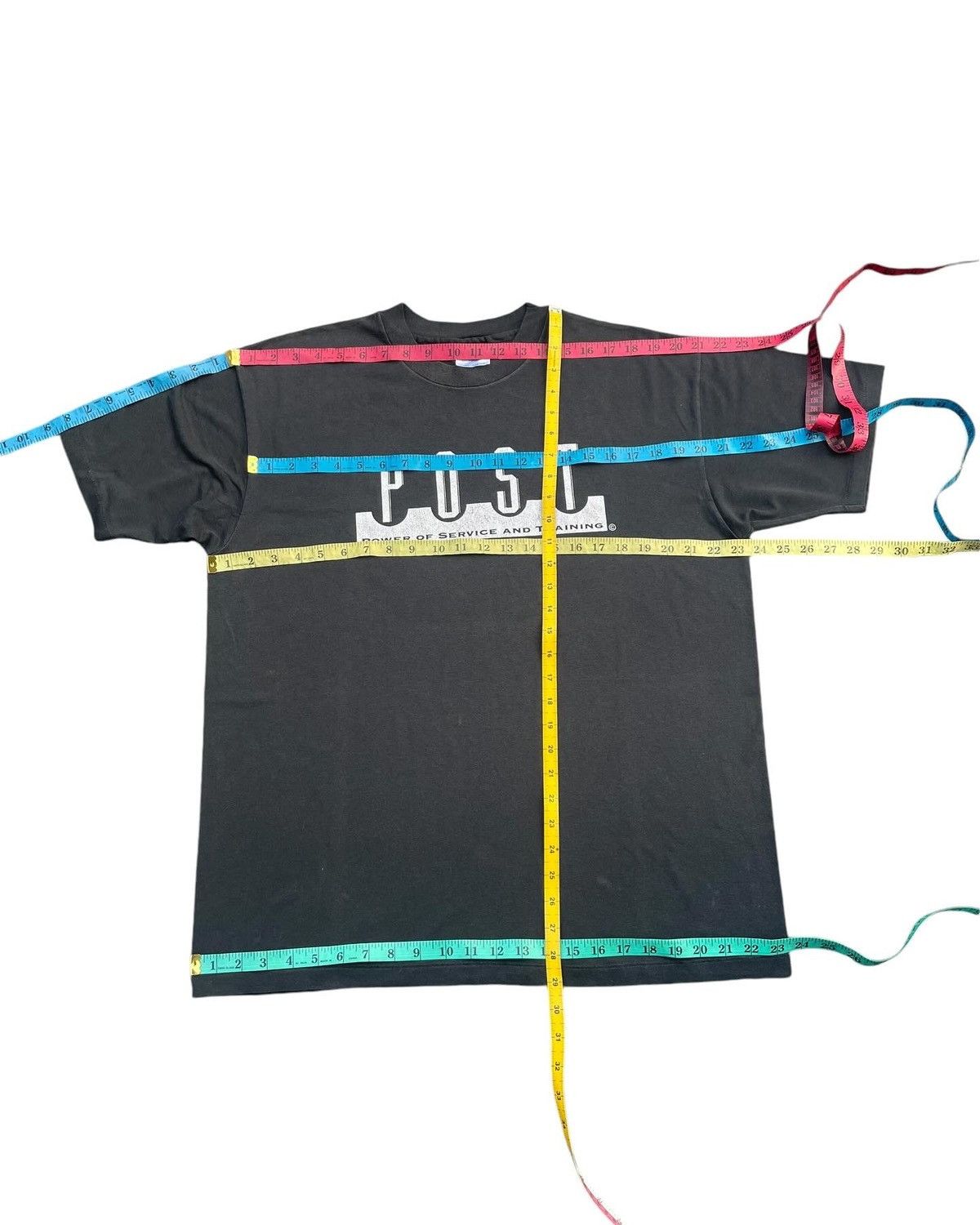 Hanes × Vintage Vintage POST Tshirt Size US XL / EU 56 / 4 - 11 Thumbnail