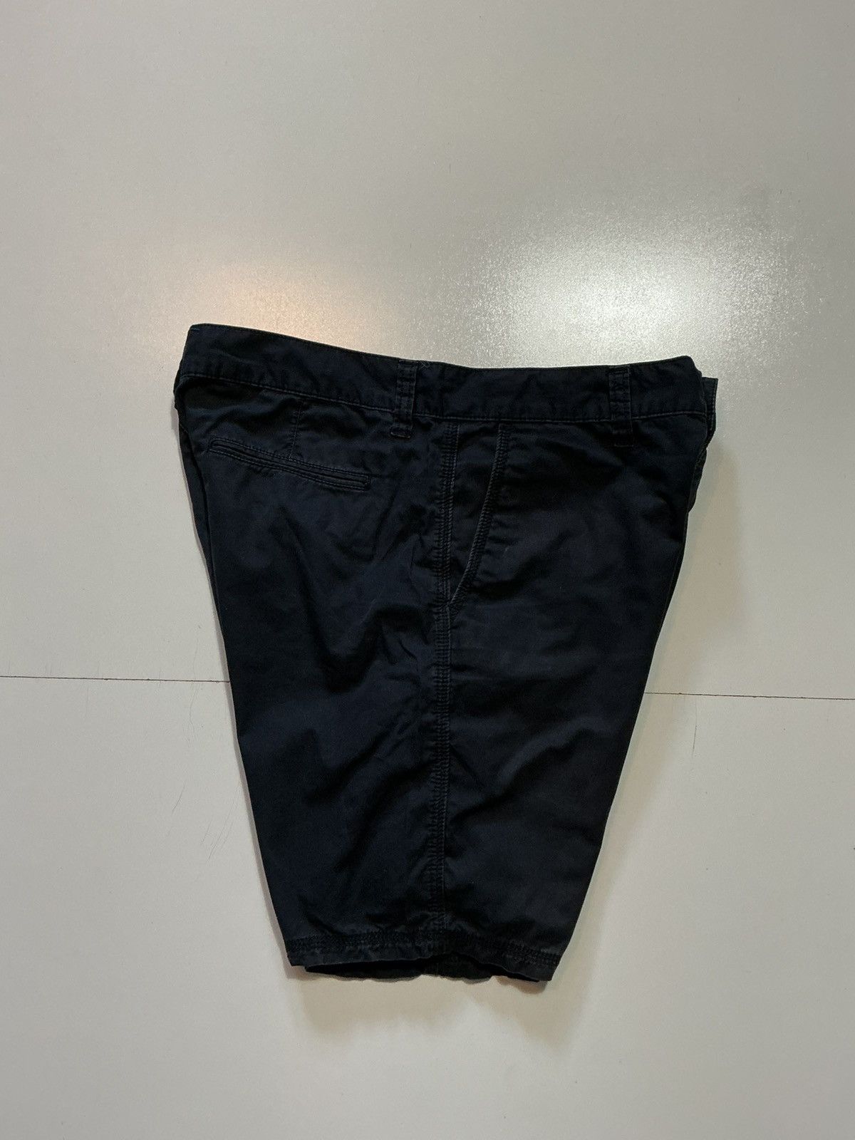 John Varvatos John Varvatos Star USA Midnight Flat Front 8" Inseam Shorts Size US 32 / EU 48 - 2 Thumbnail