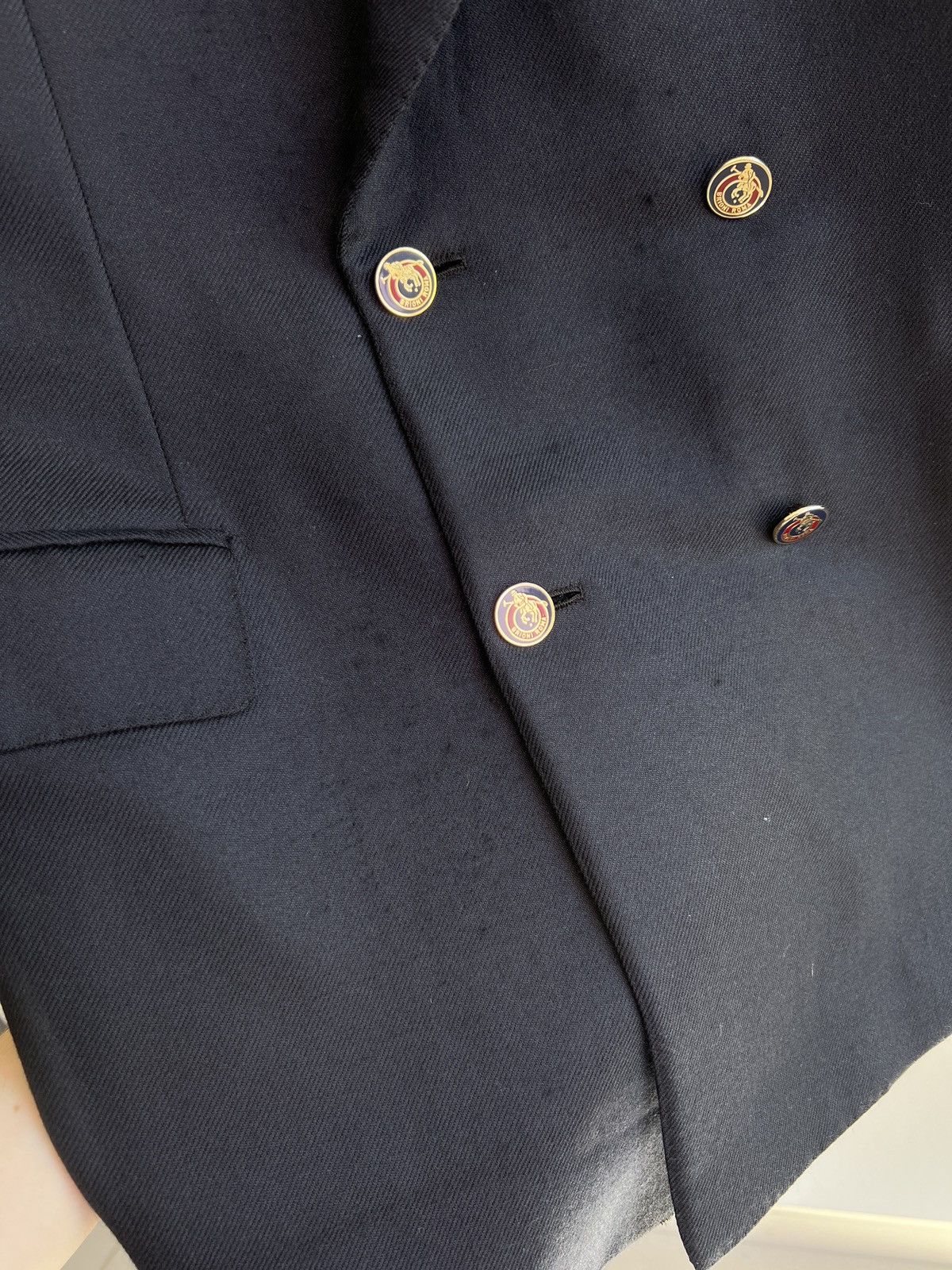 Brioni × Vintage Vintage Brioni Luxury Blazer Size 54L - 6 Thumbnail