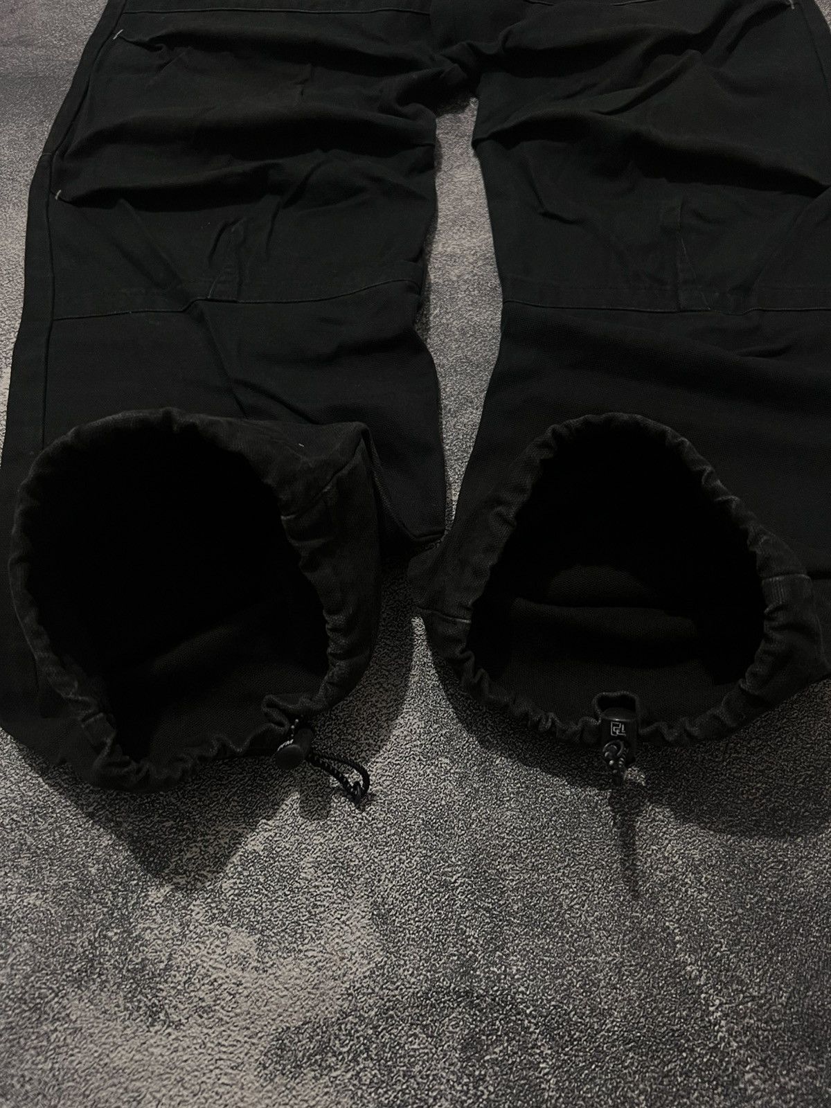 PPFM PPFM Duck Canvas Wide Black Pants Size US 30 / EU 46 - 5 Thumbnail