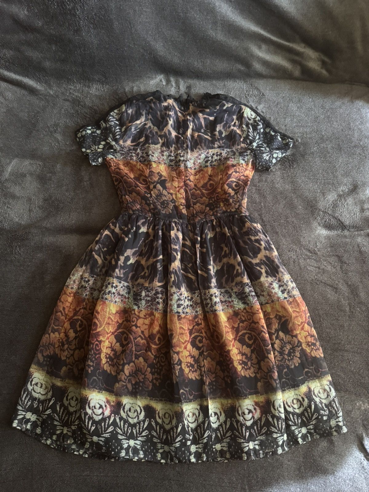 Dolce & Gabbana Dolce gabbana lixury floral print dress silk Size S / US 4 / IT 40 - 12 Thumbnail