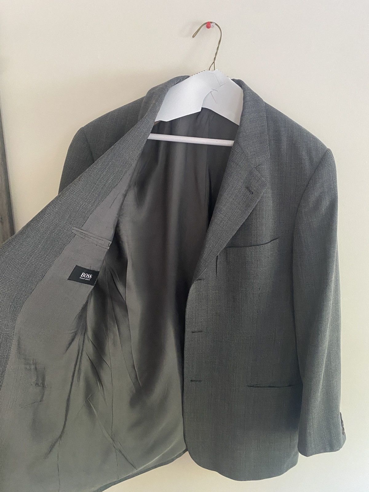 Hugo Boss Hugo Boss made in usa gray suit Size 40R - 8 Thumbnail