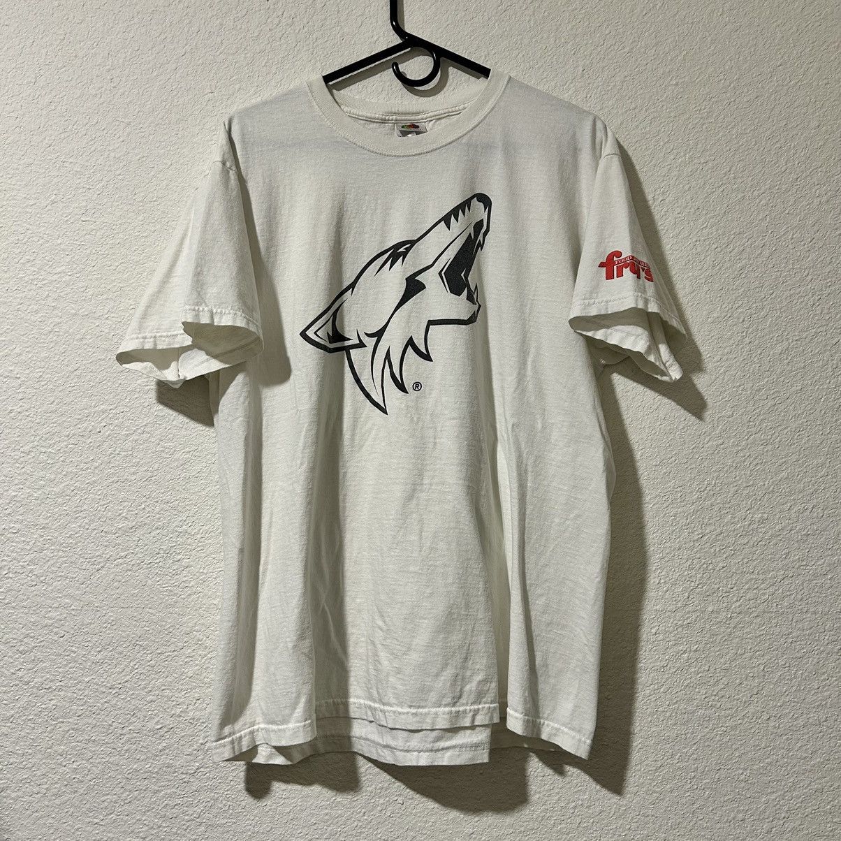 Vintage Vintage Arizona Coyotes Fry’s Fruit Of The Loom T-Shirt XL Size US XL / EU 56 / 4 - 1 Thumbnail
