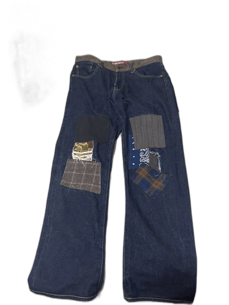 Junya Watanabe Junya Watanabe Patchwork Denim Jeans Size US 36 / EU 52 - 1 Thumbnail