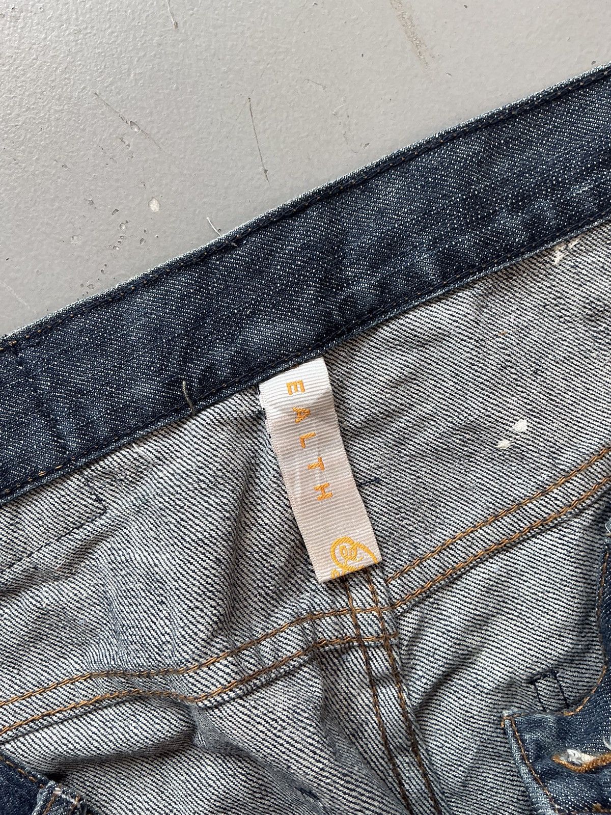 Designer × Vintage Vintage parish crazy patterns printed straight fit denim Size US 35 - 7 Thumbnail