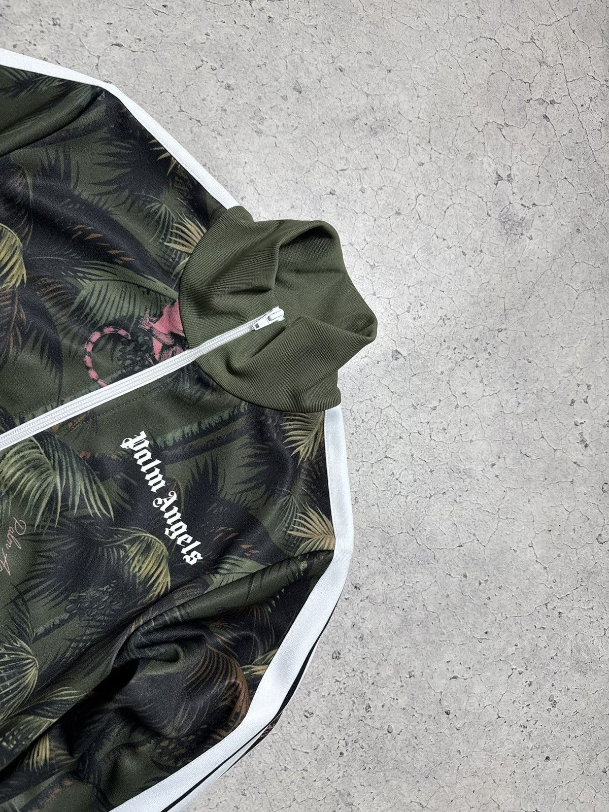 Palm Angels Palm Angels Jungle Full Zip Track Jacket Luxury Size XS Size US XS / EU 42 / 0 - 5 Thumbnail