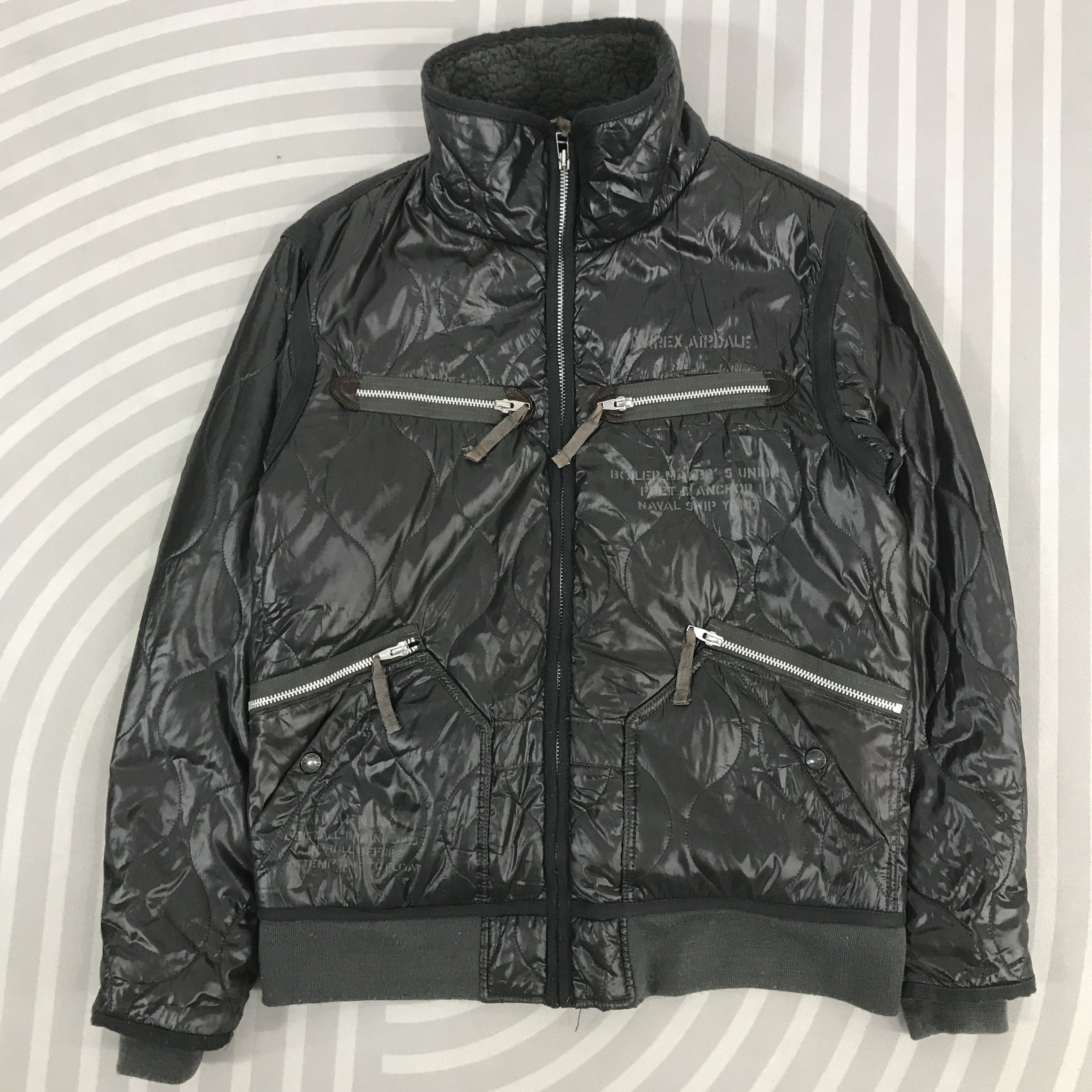 Avirex Vintage Avirex Qultied Design Jacket K76B2 Size US L / EU 52-54 / 3 - 1 Thumbnail