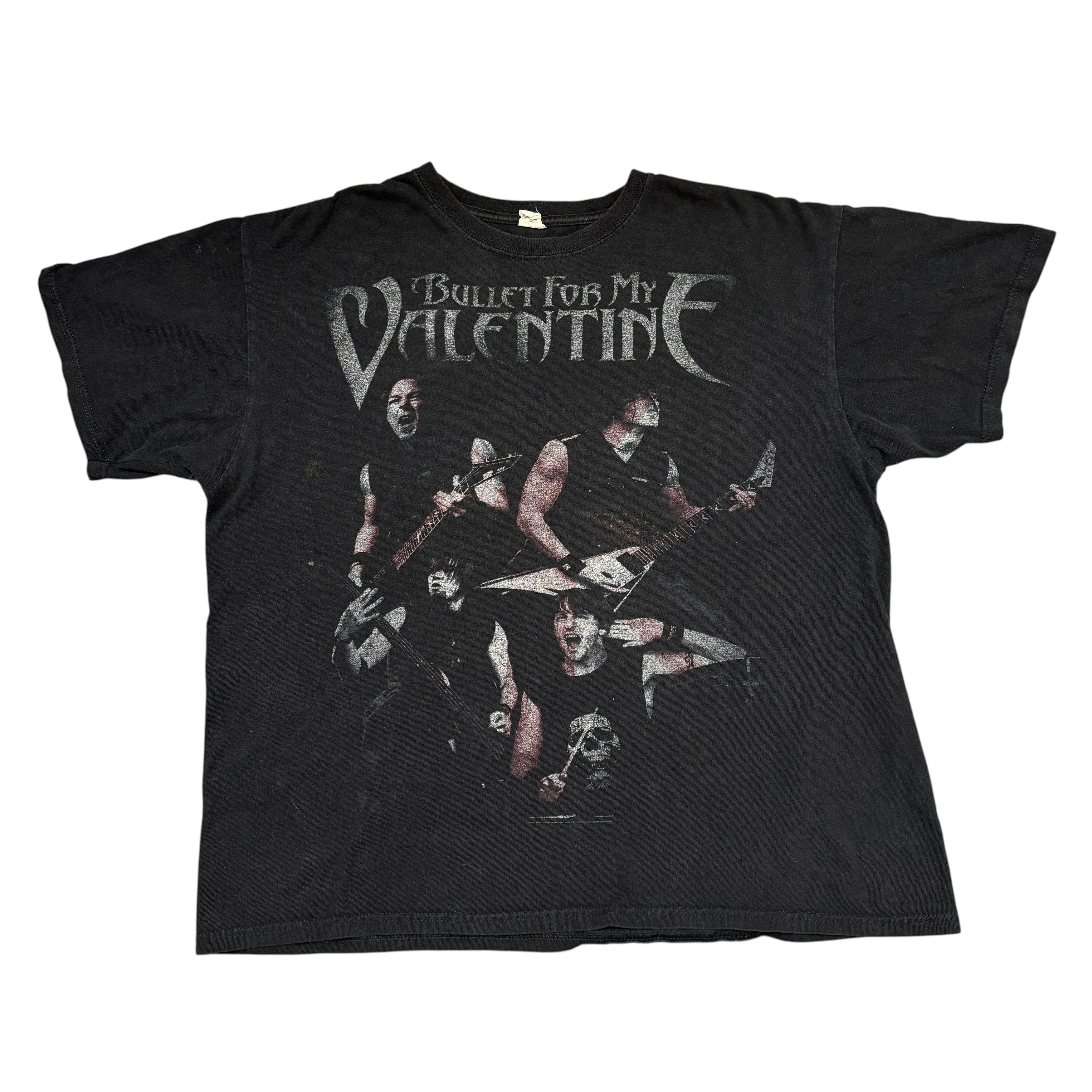 Band Tees Bullet For My Valentine Shirt Y2K Tour Metalcore Band Tee Size US XL / EU 56 / 4 - 1 Thumbnail