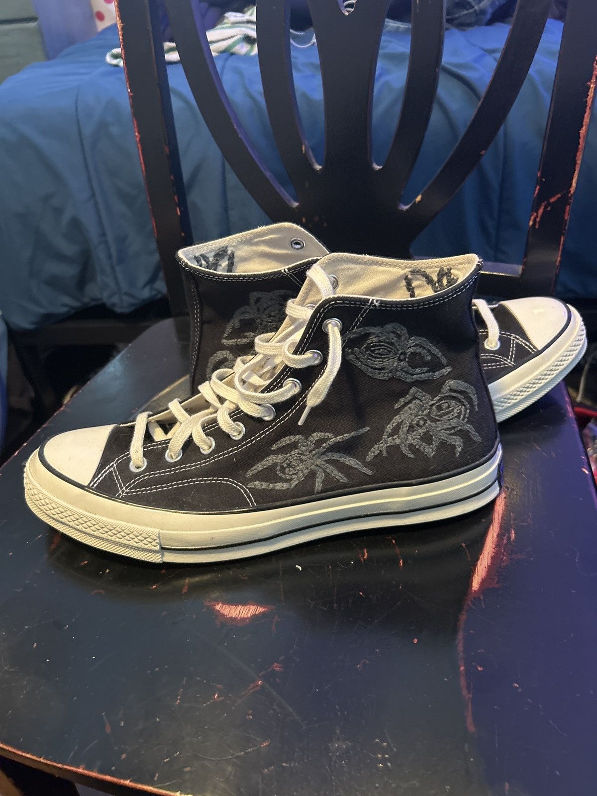 Converse Hand made Spider converse Size US 11.5 / EU 44-45 - 2 Thumbnail