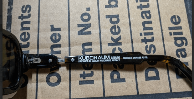 Kuboraum Kuboraum Mask Z6 Sunglasses Size ONE SIZE - 2 Thumbnail