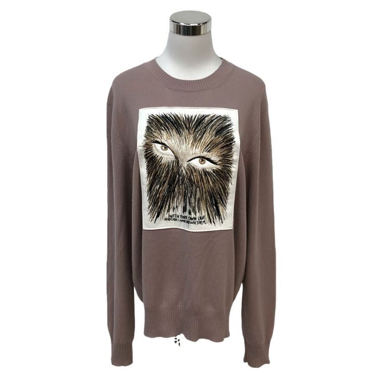 Dior Dior Eye Graphic Embroidery Sweater Size M Size US M / EU 48-50 / 2 - 1 Thumbnail