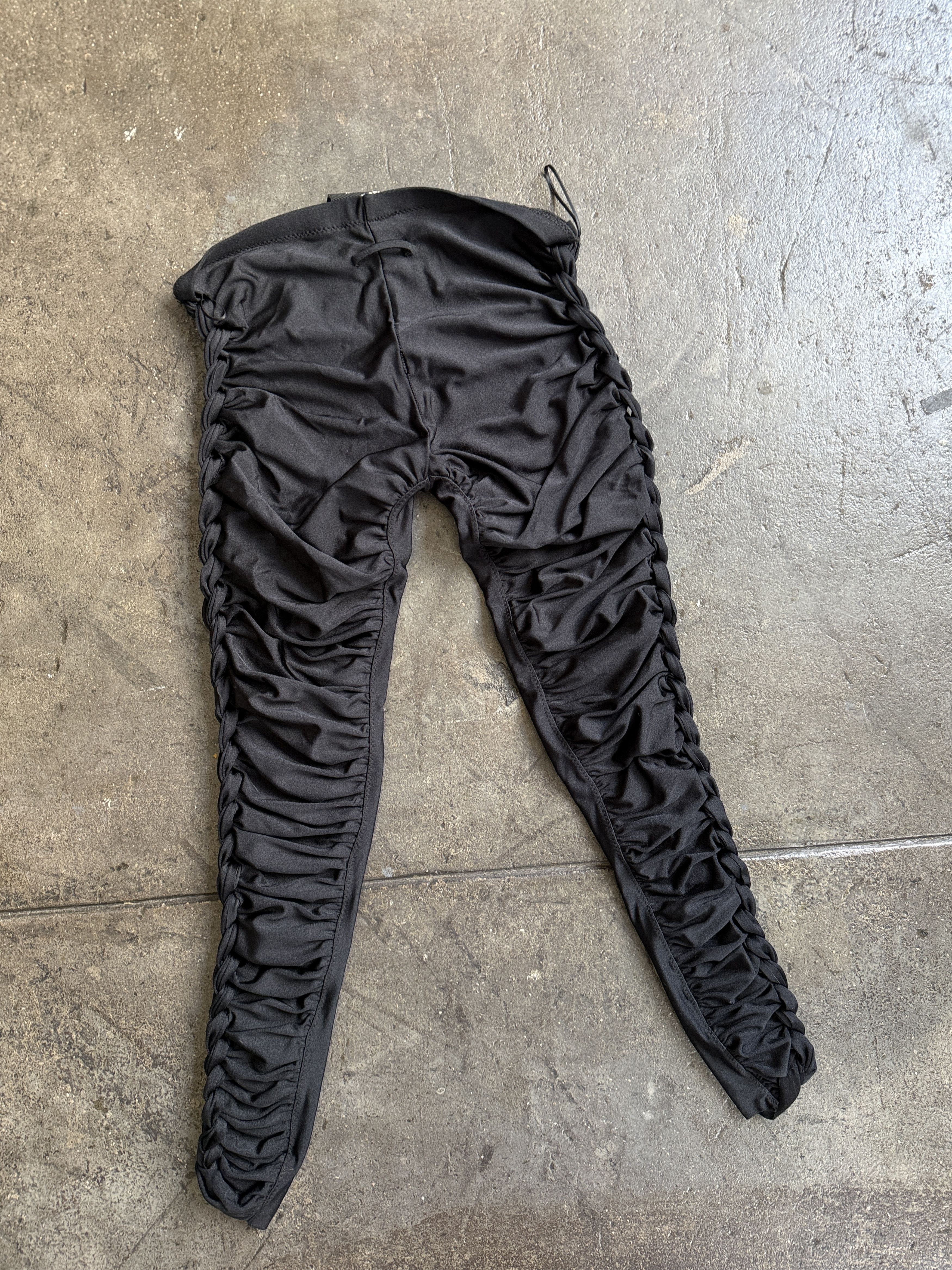 Jean Paul Gaultier JPG Early 2000's Brand New Twisted Capri Tights Size 26" / US 2 / IT 38 - 5 Thumbnail
