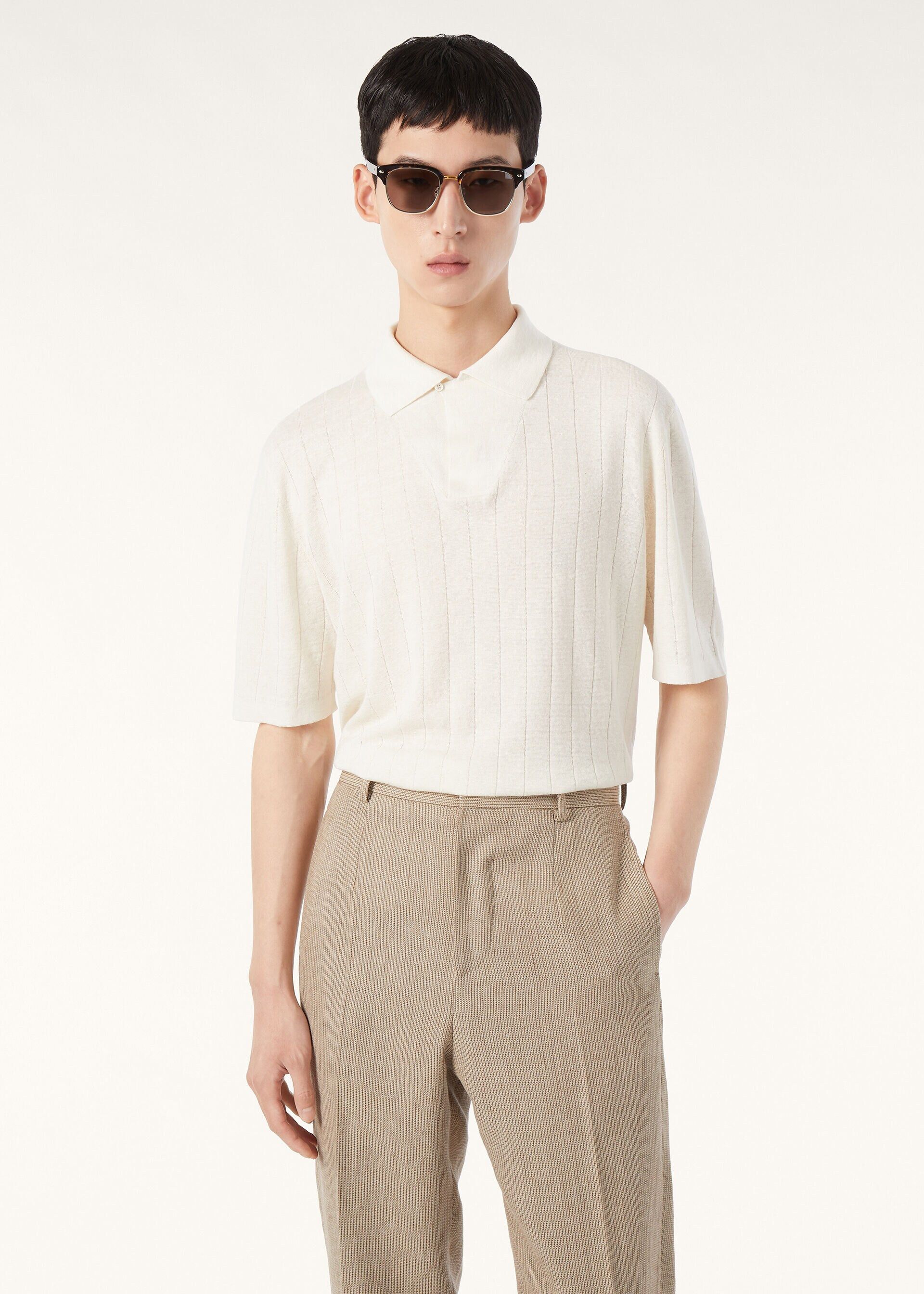 Loro Piana os11x0226 FAQ4555 Tamarind Polo Shirt in Nougat Size US L / EU 52-54 / 3 - 5 Thumbnail