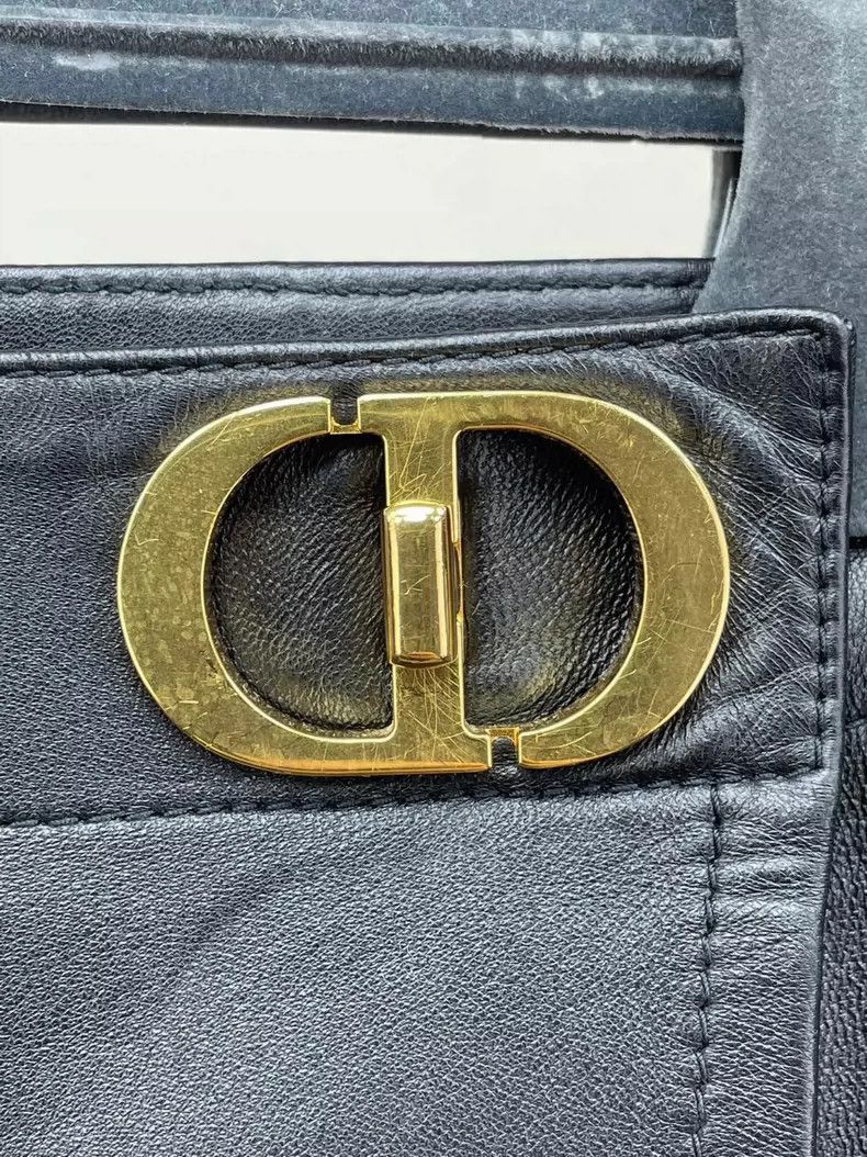 Dior Dior CD metal buckle lambskin skirt pants 2504-Nextarrow Size 42" / US 20 - 3 Thumbnail