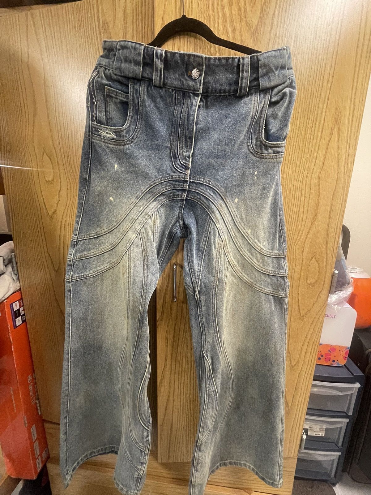 No Faith Studios Wave Denim | Grailed