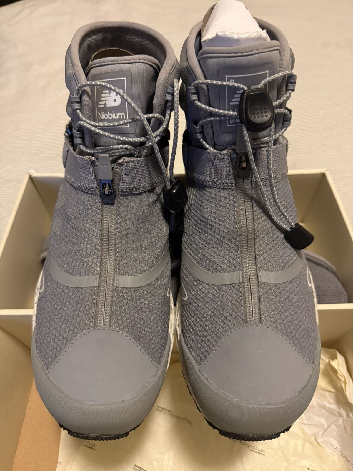 New Balance New Balance Niobium Tokyo Design Studio Grey Sz 9.5 Size US 9.5 / EU 42-43 - 4 Thumbnail