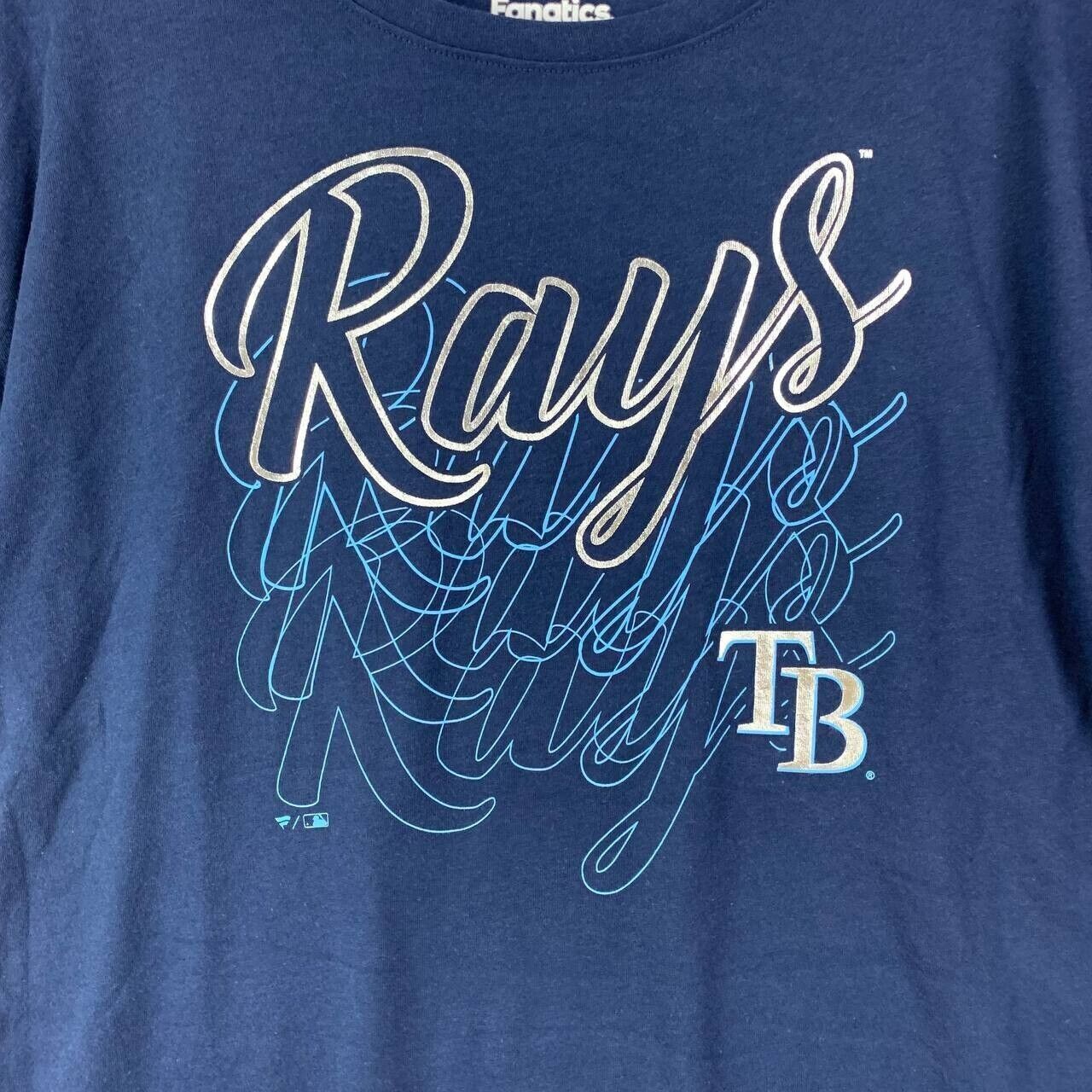 MLB Tampa Bay Rays MLB Medium Fanatics Casual T-Shirt Blue Size M / US 6-8 / IT 42-44 - 2 Thumbnail