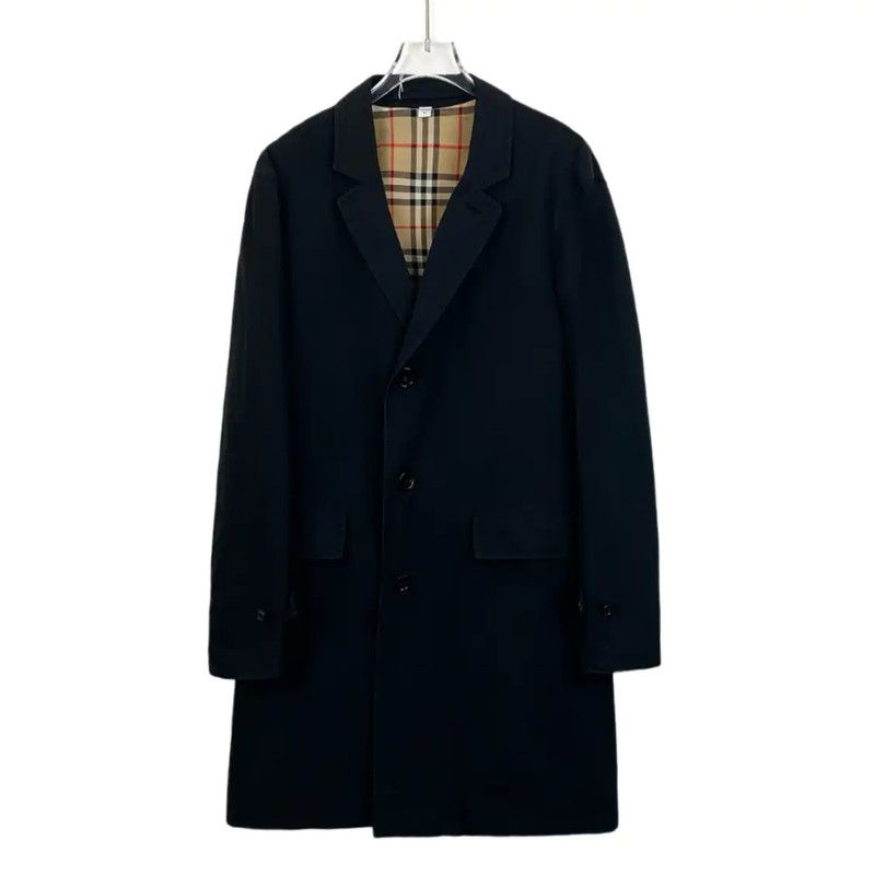 Burberry Burberry Black Cotton Women's Coat Size M / US 6-8 / IT 42-44 - 1 Thumbnail