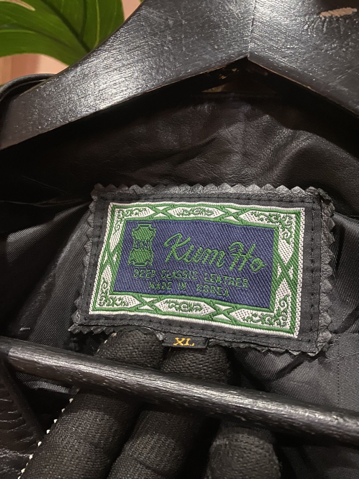 Other Vintage Kumho Black Leather Vest Deep Classic Western Style Size US M / EU 48-50 / 2 - 4 Thumbnail