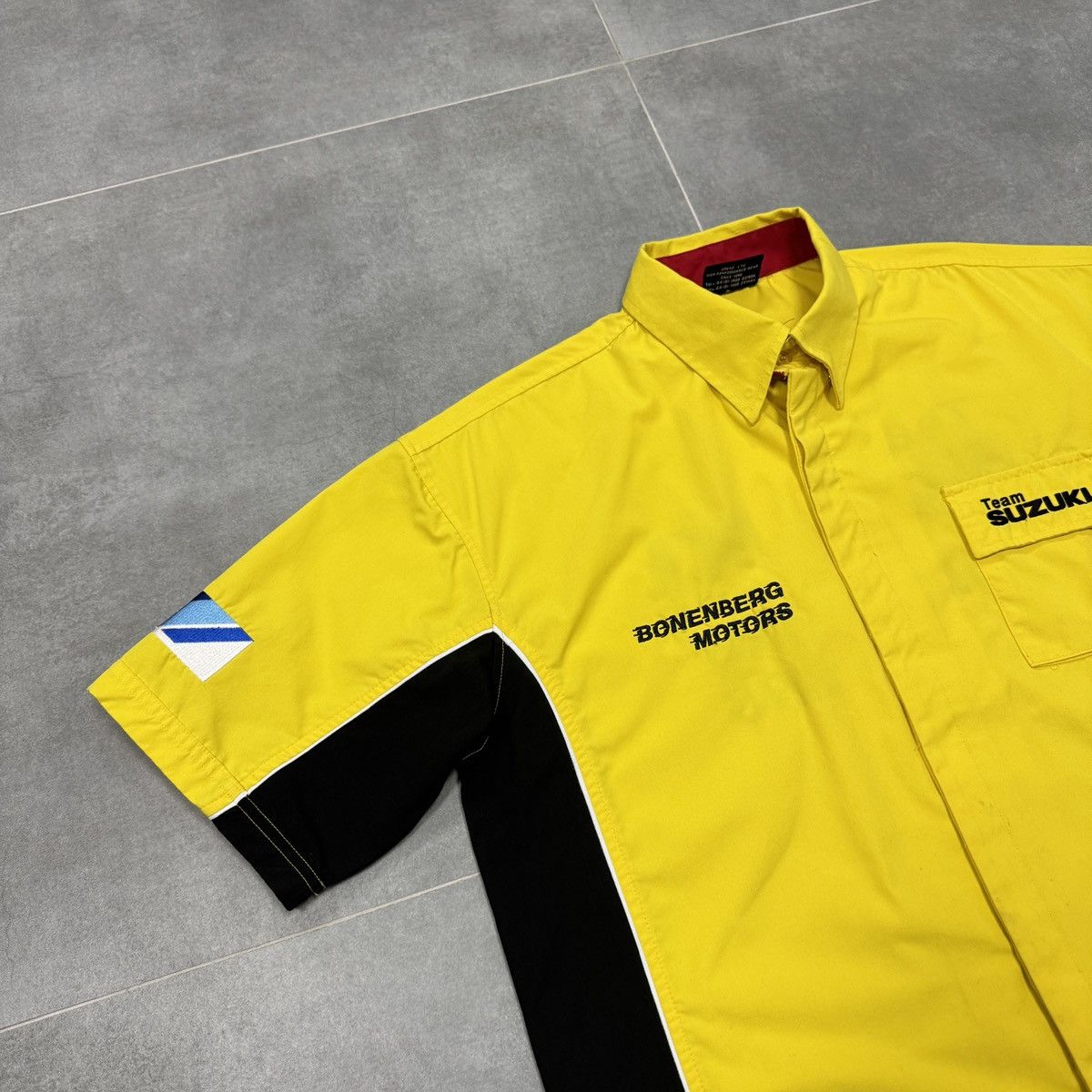 Other Suzuki Team Bonenberg Motors Racing Button Shirt Size XL Size US XL / EU 56 / 4 - 4 Thumbnail