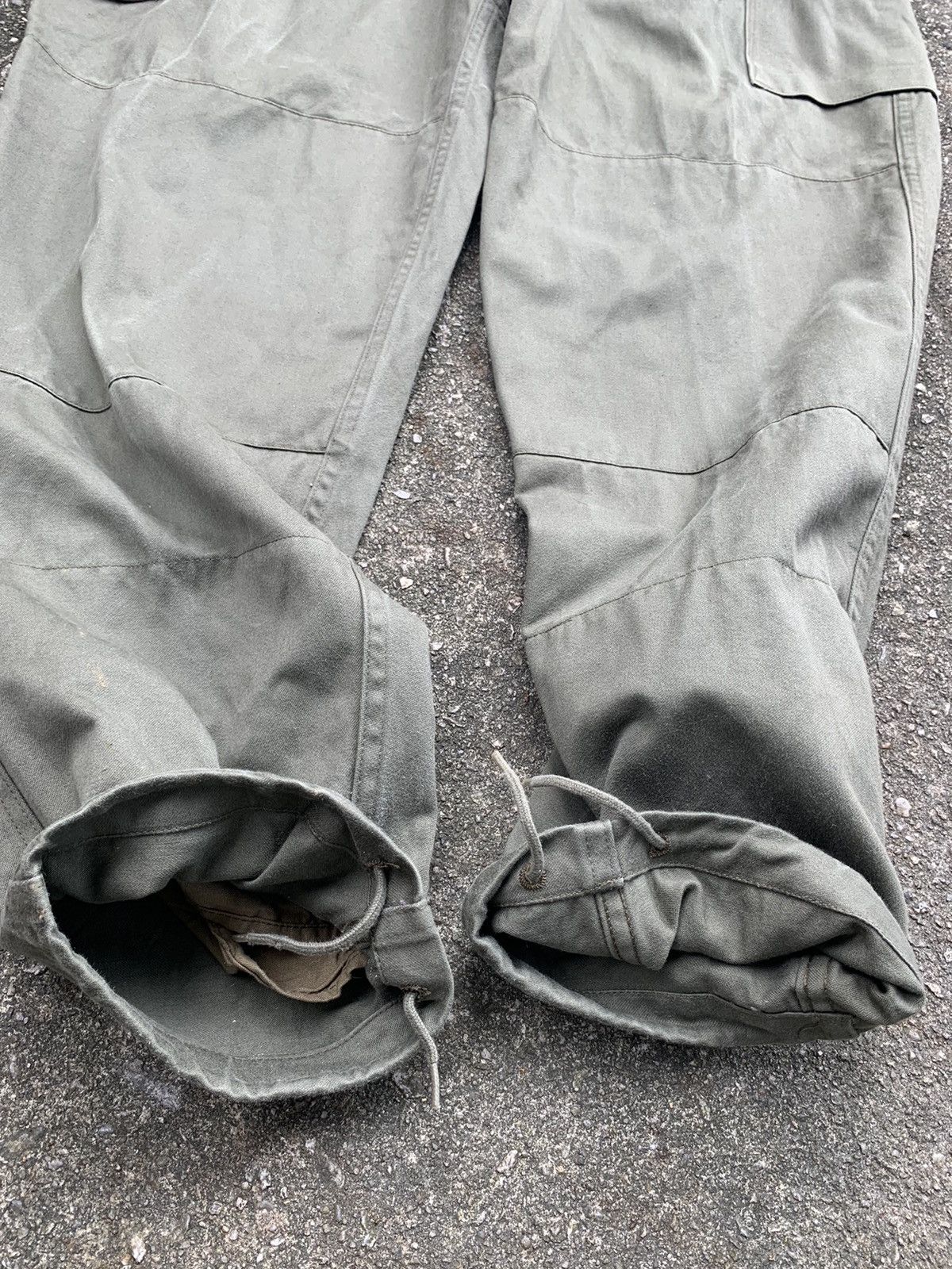 Vintage Rare.. Vintage Distressed French Army Cargo Pants Size US 38 / EU 54 - 16 Thumbnail