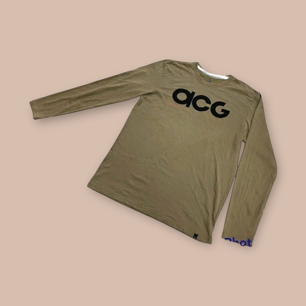 Nike ACG Nike ACG Dri-fit Long sleeve Logo Tee Size US XL / EU 56 / 4 - 1 Thumbnail